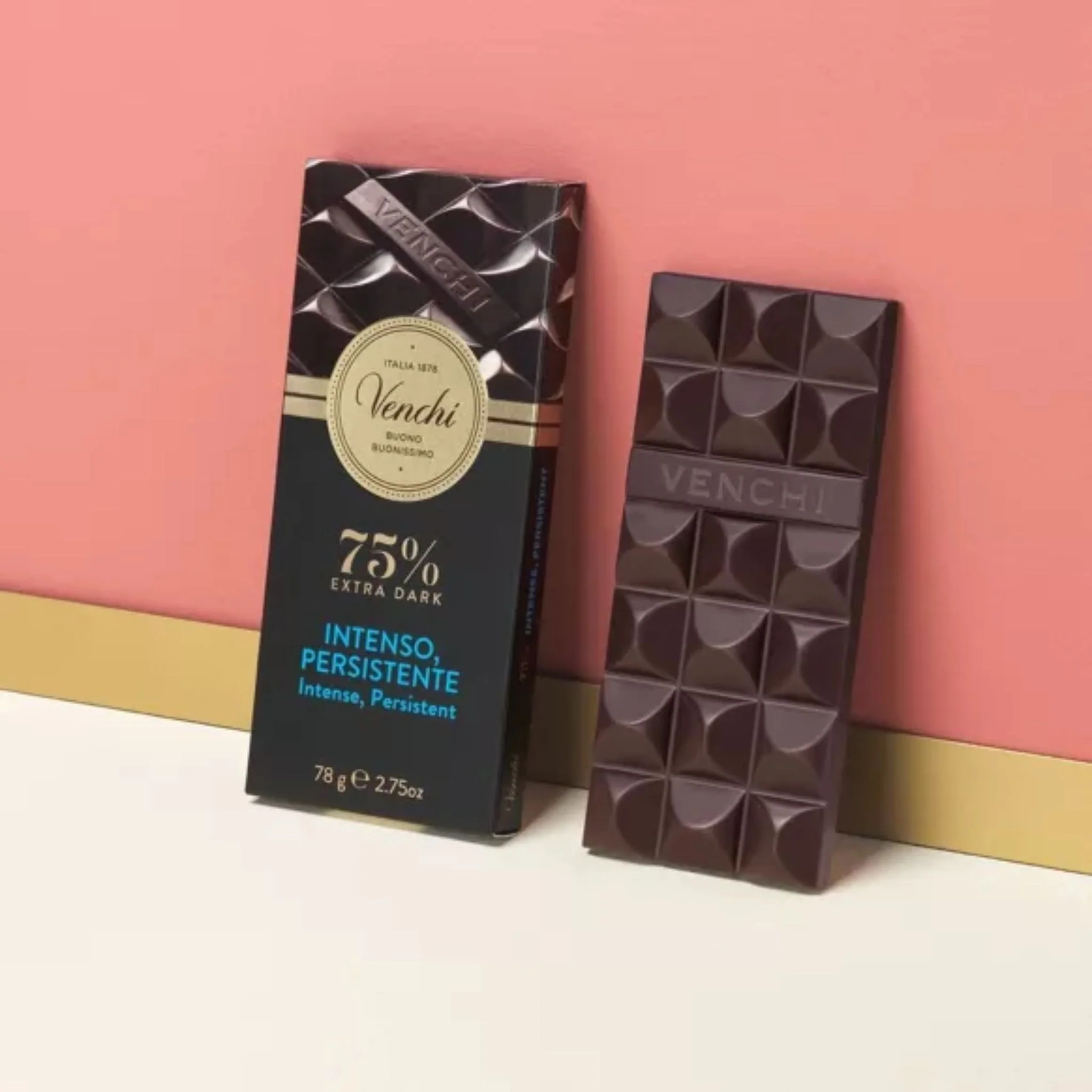đ« Barre de Chocolat Extra Noir 75 % â Maison Venchi