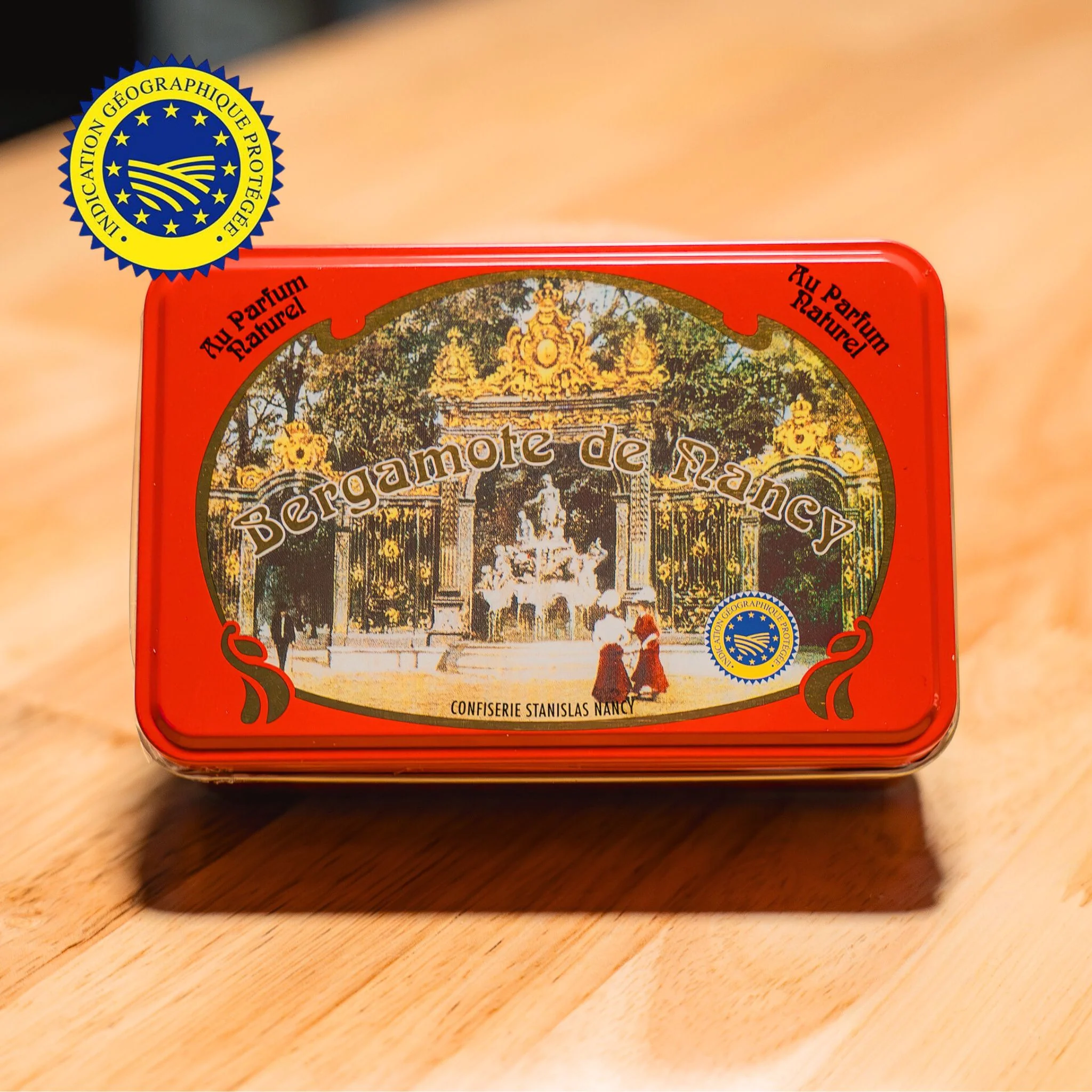 đŹ Bergamote de Nancy IGP â BoĂźte fer 120 g