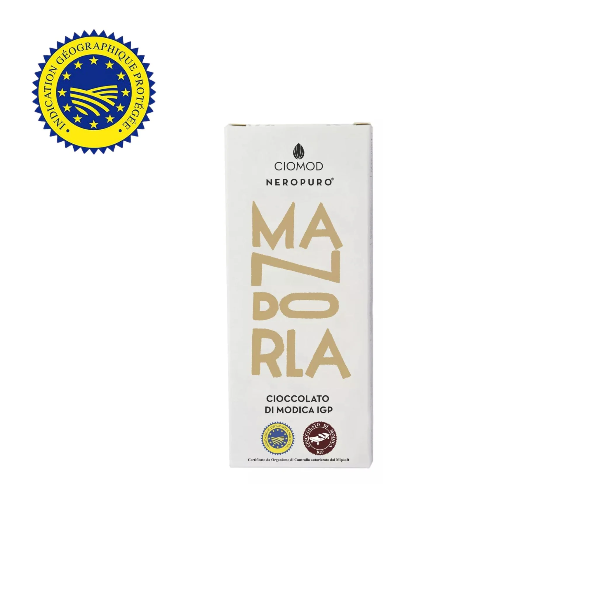 🍫 Cioccolato di Modica IGP aux Amandes - Image 3