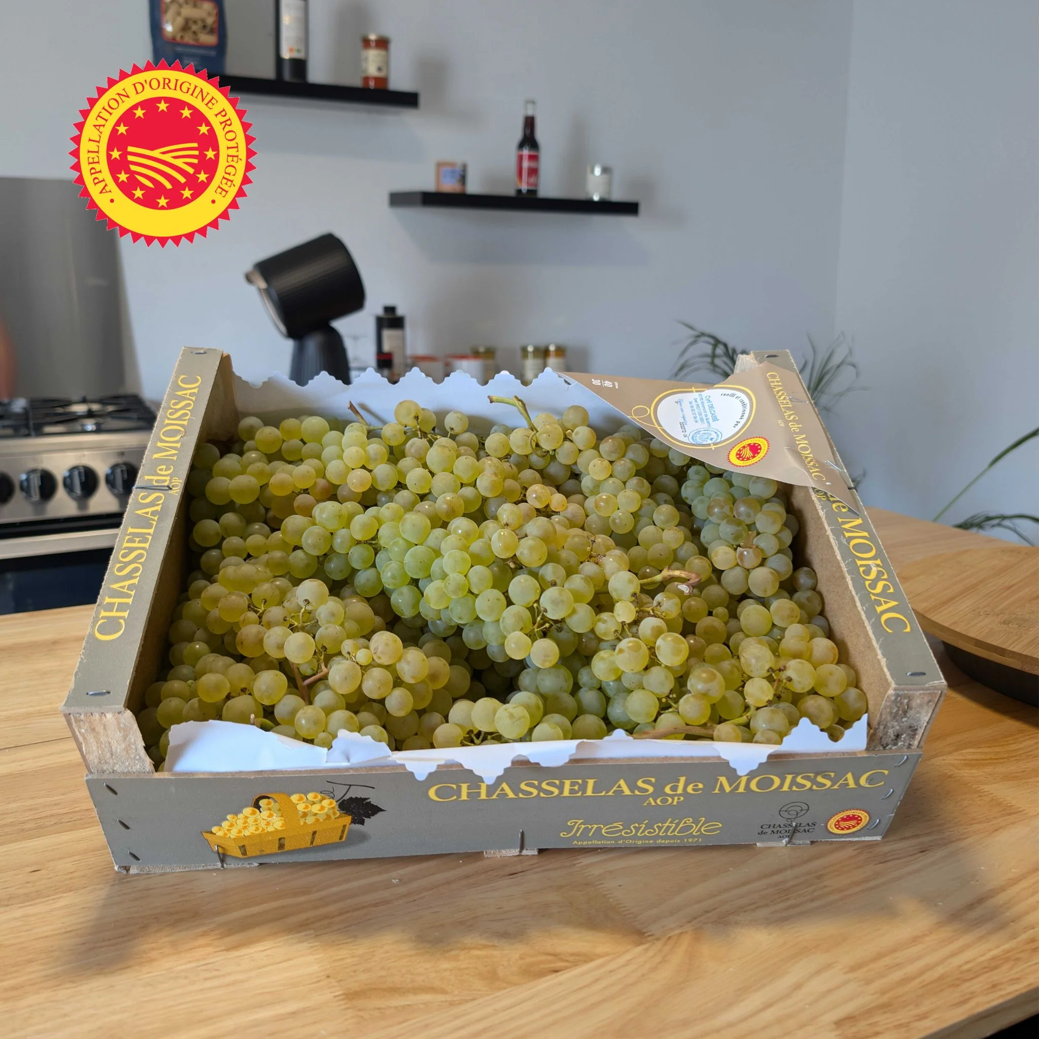 đ Colis de Raisin Chasselas de Moissac AOP â 4âŻkg