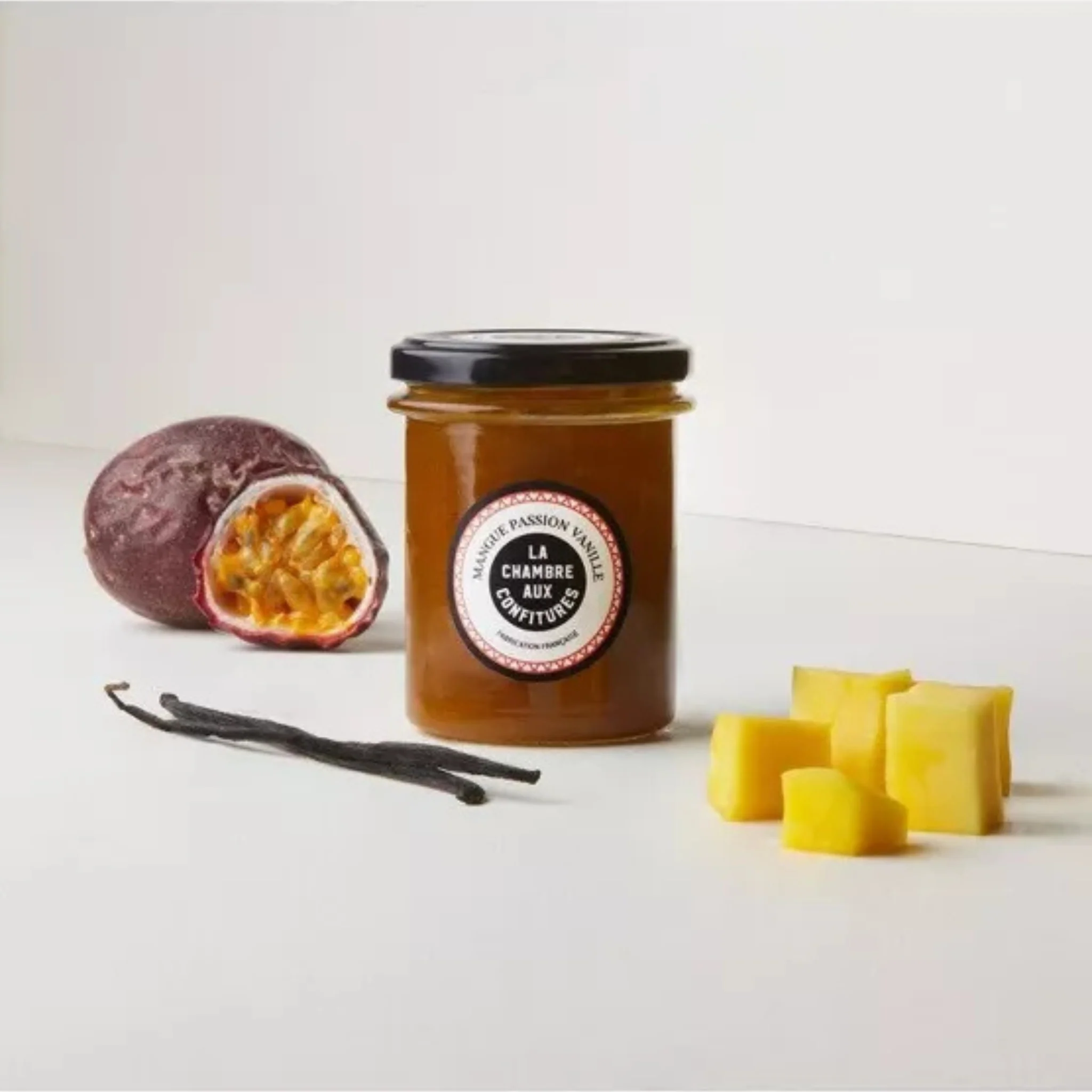 đ Confiture Mangue Passion Vanille - 200g - Image 4
