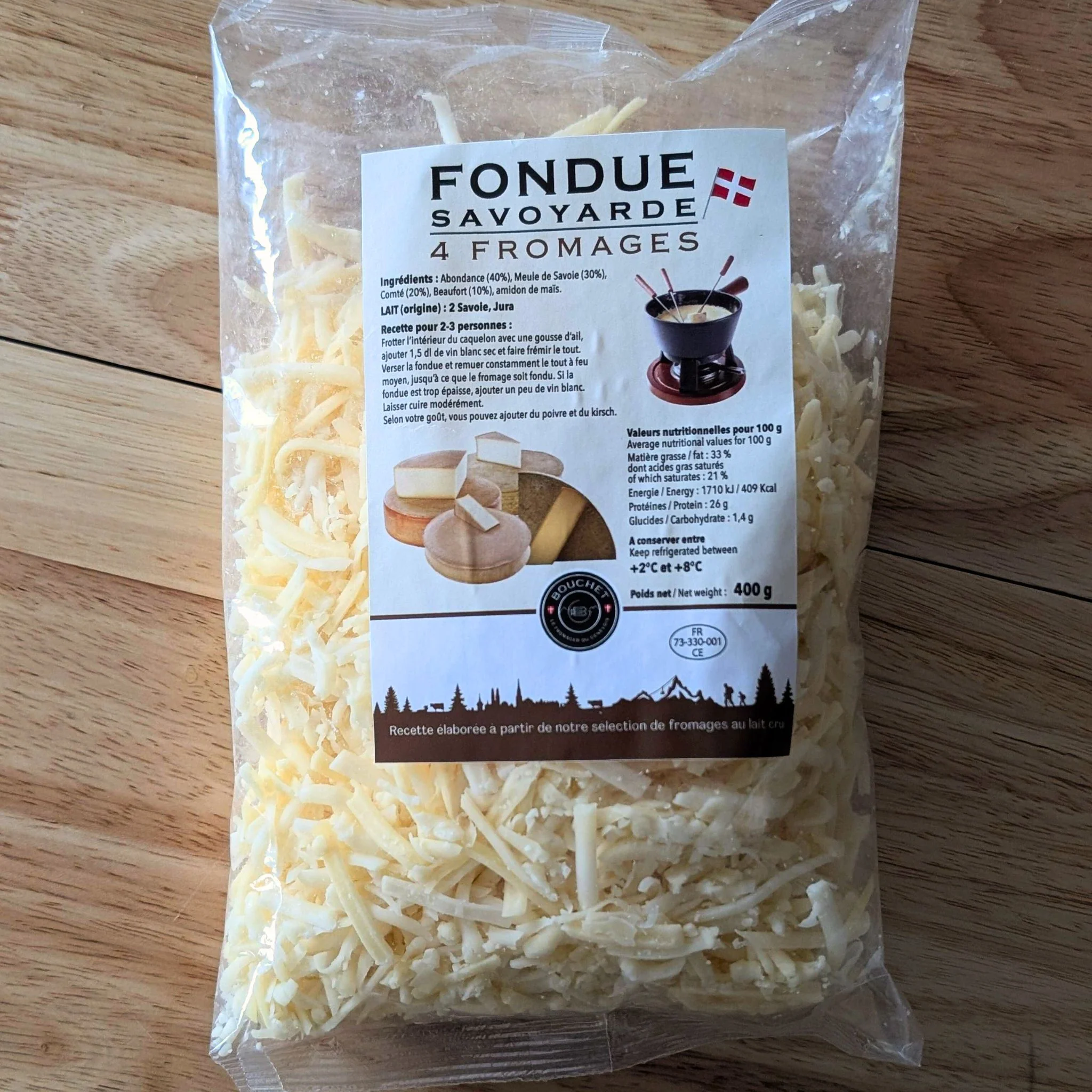 đ§ Fondue Savoyarde 4 Fromages â Fromagerie Bouchet đ«đ·