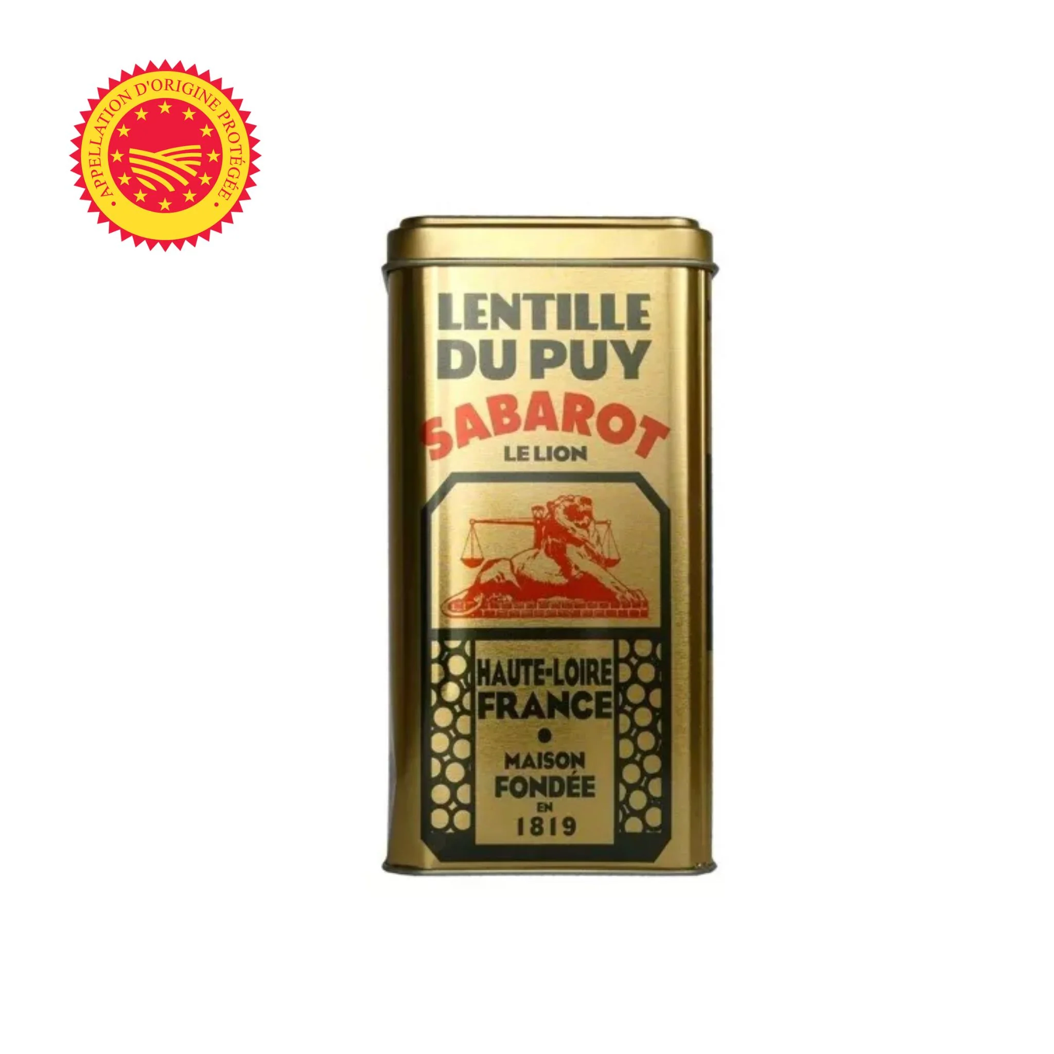 đ Lentille Verte du Puy AOP â Coffret BoĂźte mĂ©tal â200 ansâ - Sabarot - Image 2