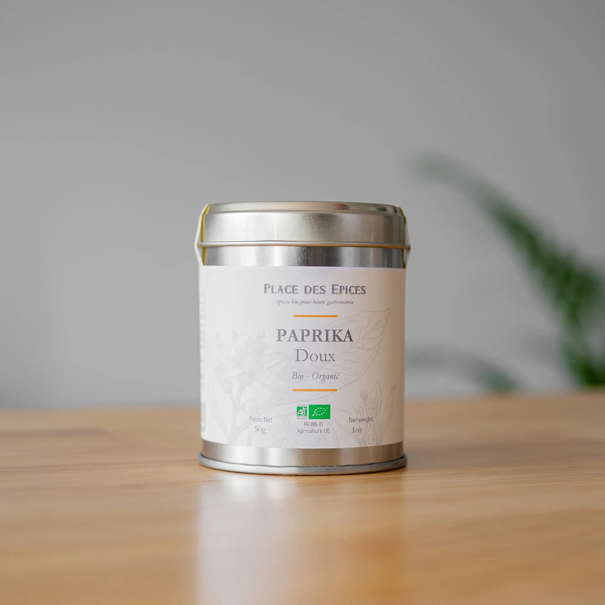 đż Paprika fumĂ© Bio â 1 pot de 50 g