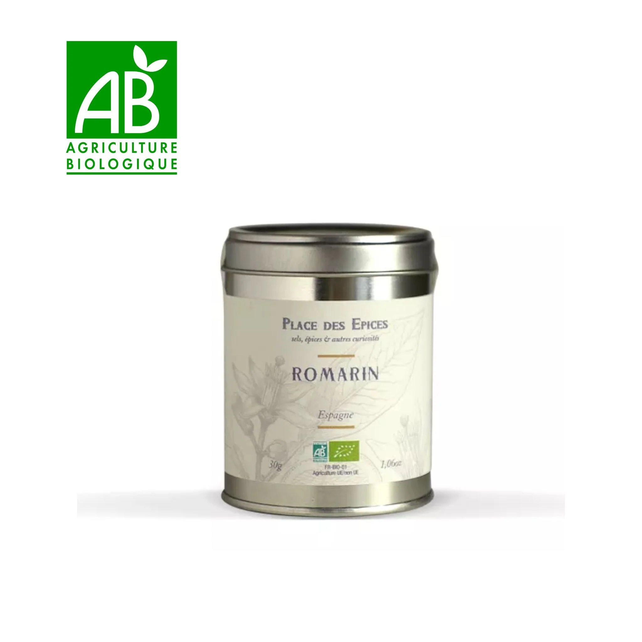 đż Romarin feuille Bio â 1 pot de 30 g - Image 2