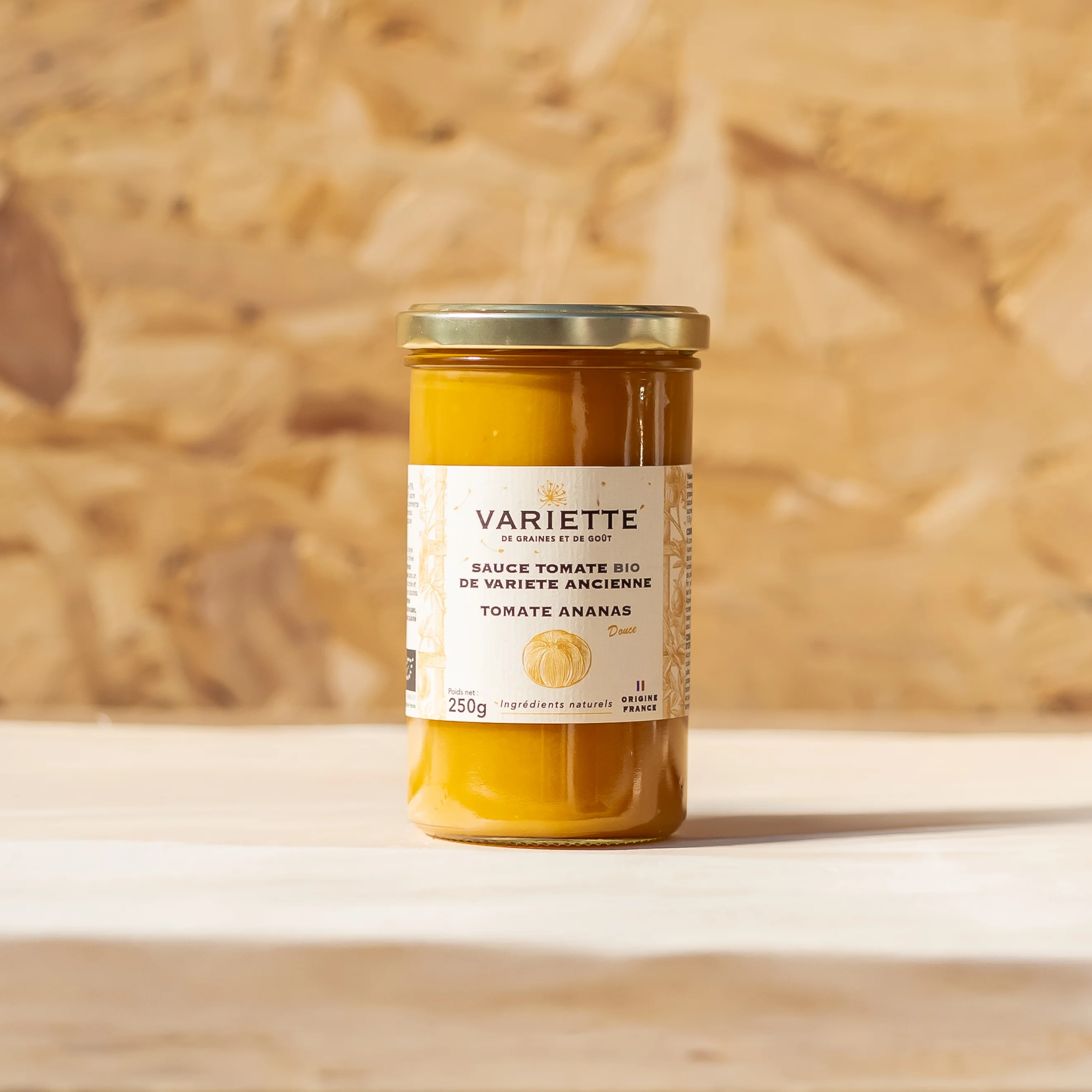 đ
Sauce tomate Ananas BIO â VariĂ©tĂ© ancienne â 250g