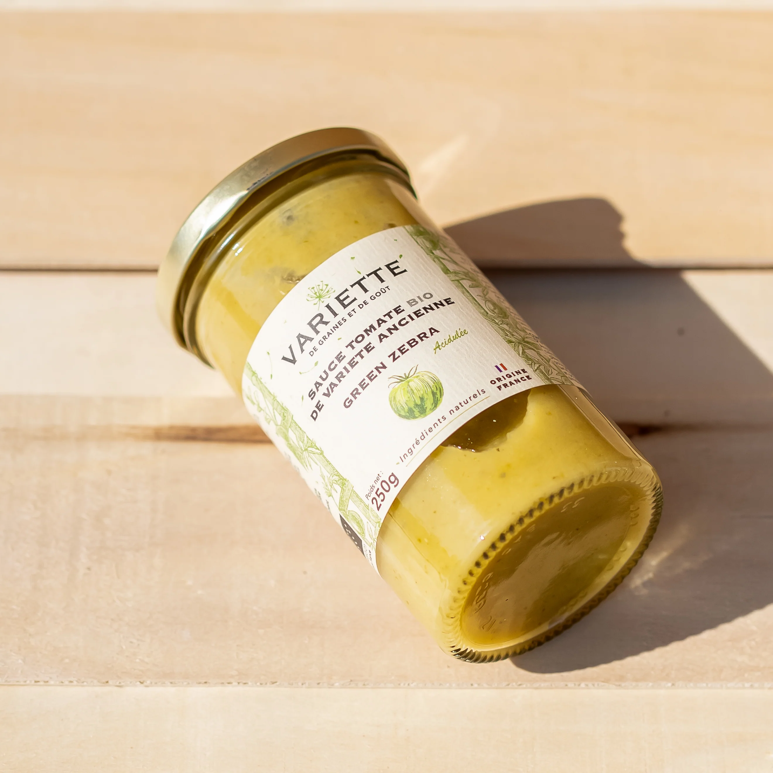 🍅 Sauce tomate Green Zebra BIO – Variété ancienne – 250g - Image 2