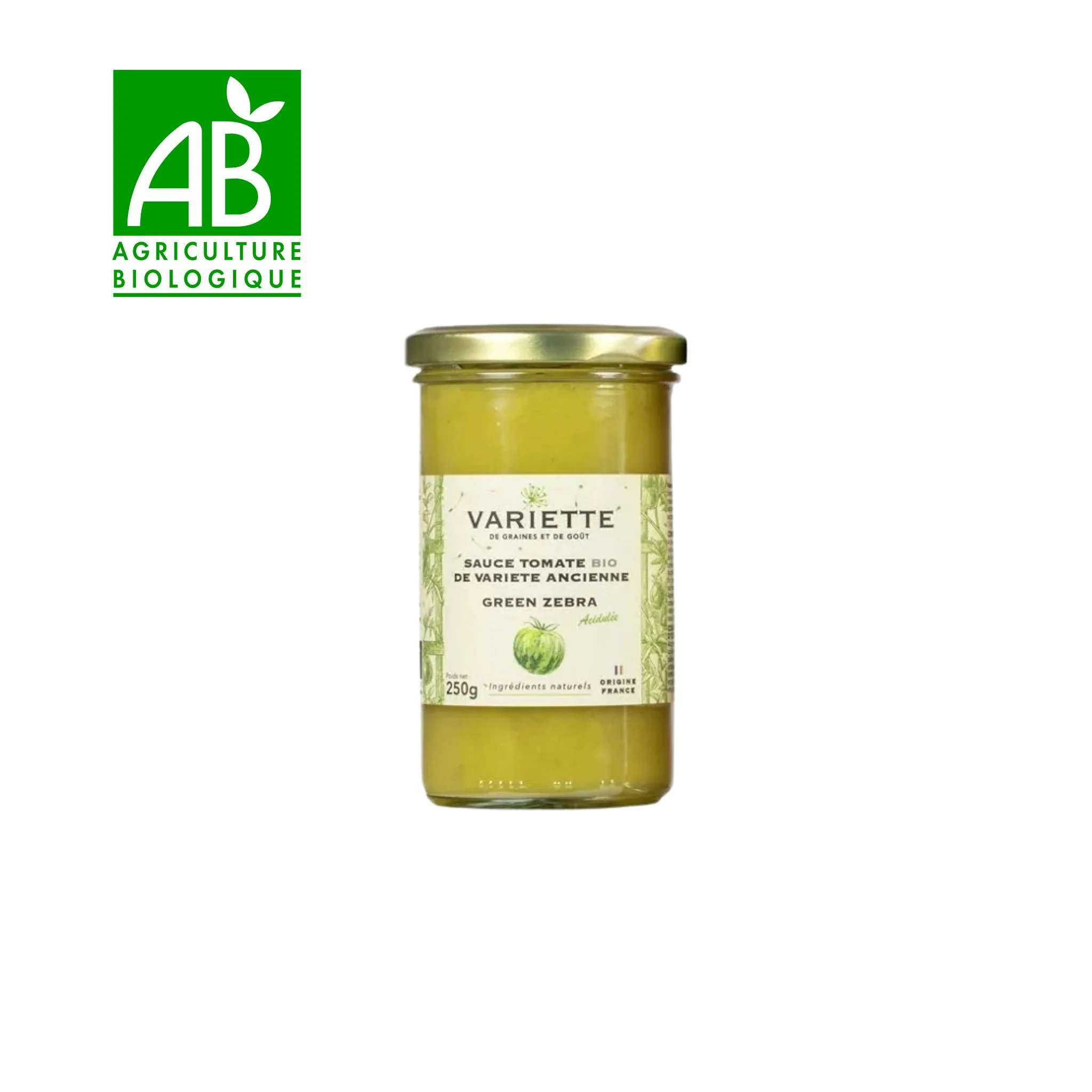 🍅 Sauce tomate Green Zebra BIO – Variété ancienne – 250g - Image 3