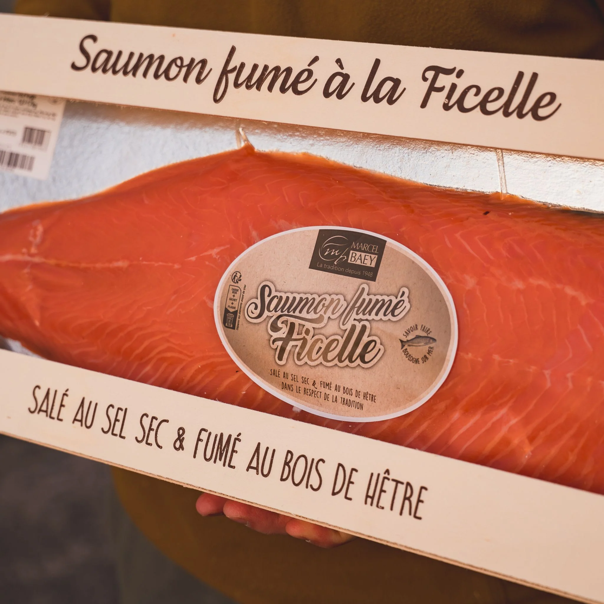 đ Saumon FumĂ© Ă la Ficelle â 1,3 Ă 1,7 kg - Image 2