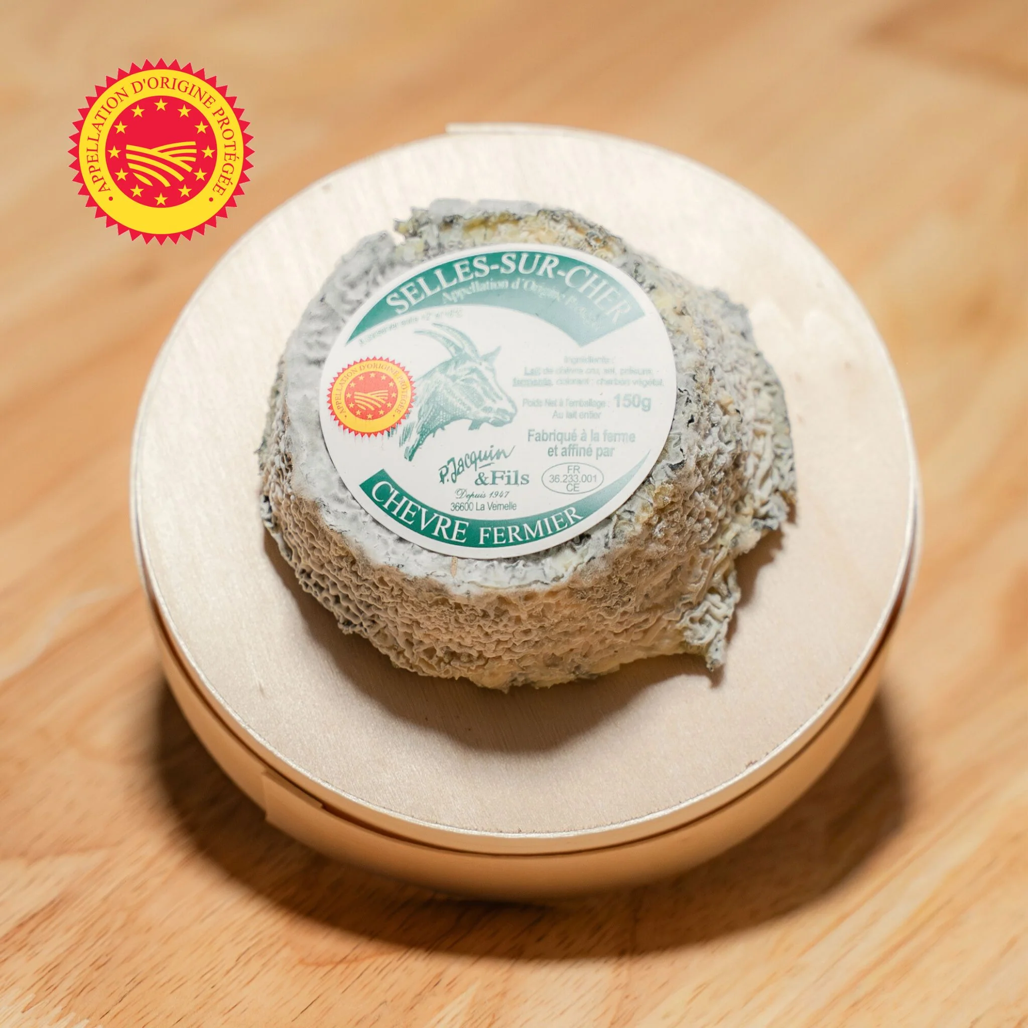 đ Selles-sur-Cher AOP â ChĂšvre Fermier Traditionnel