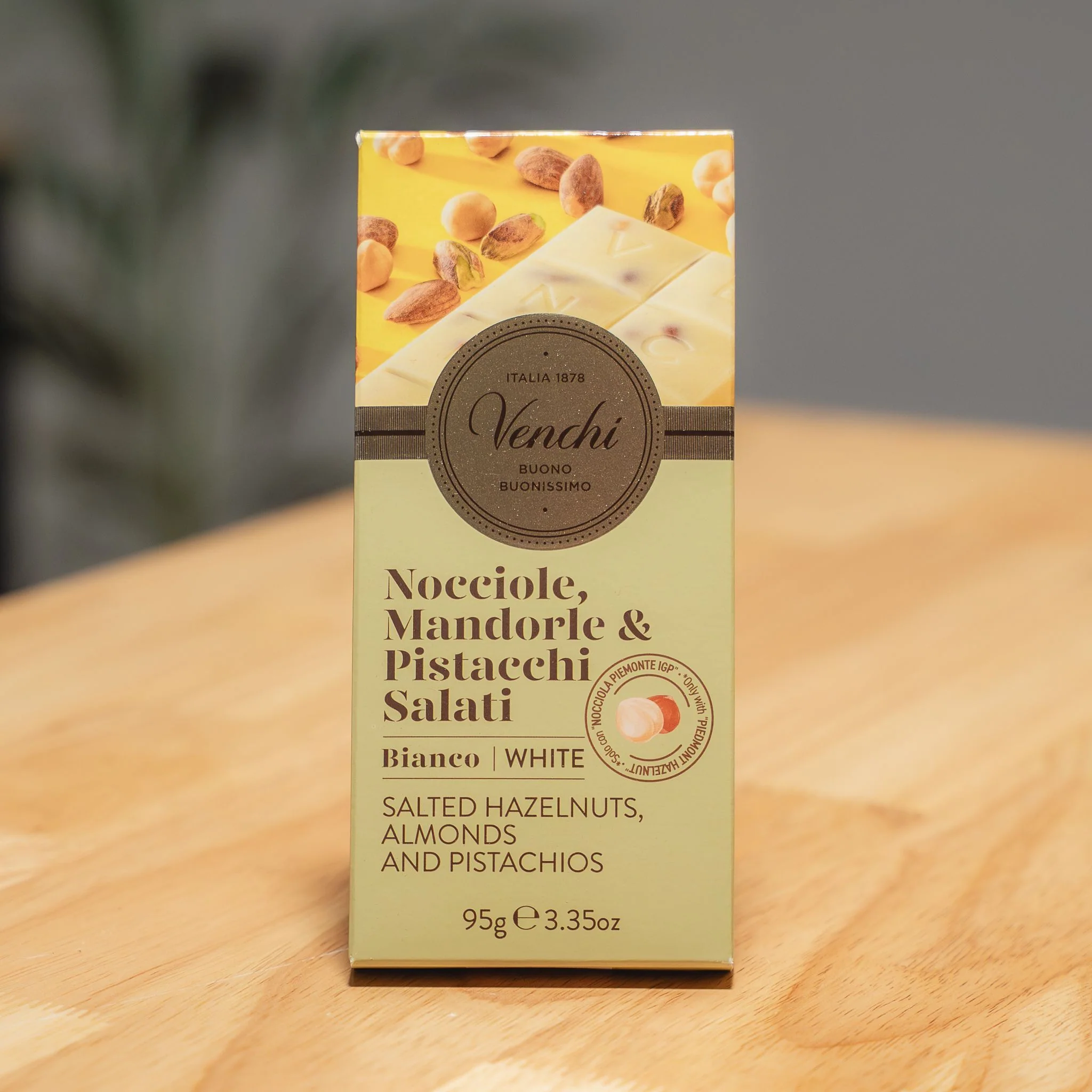 đ« Tablette Chocolat Blanc Noisette SalĂ© â Maison Venchi - Image 2