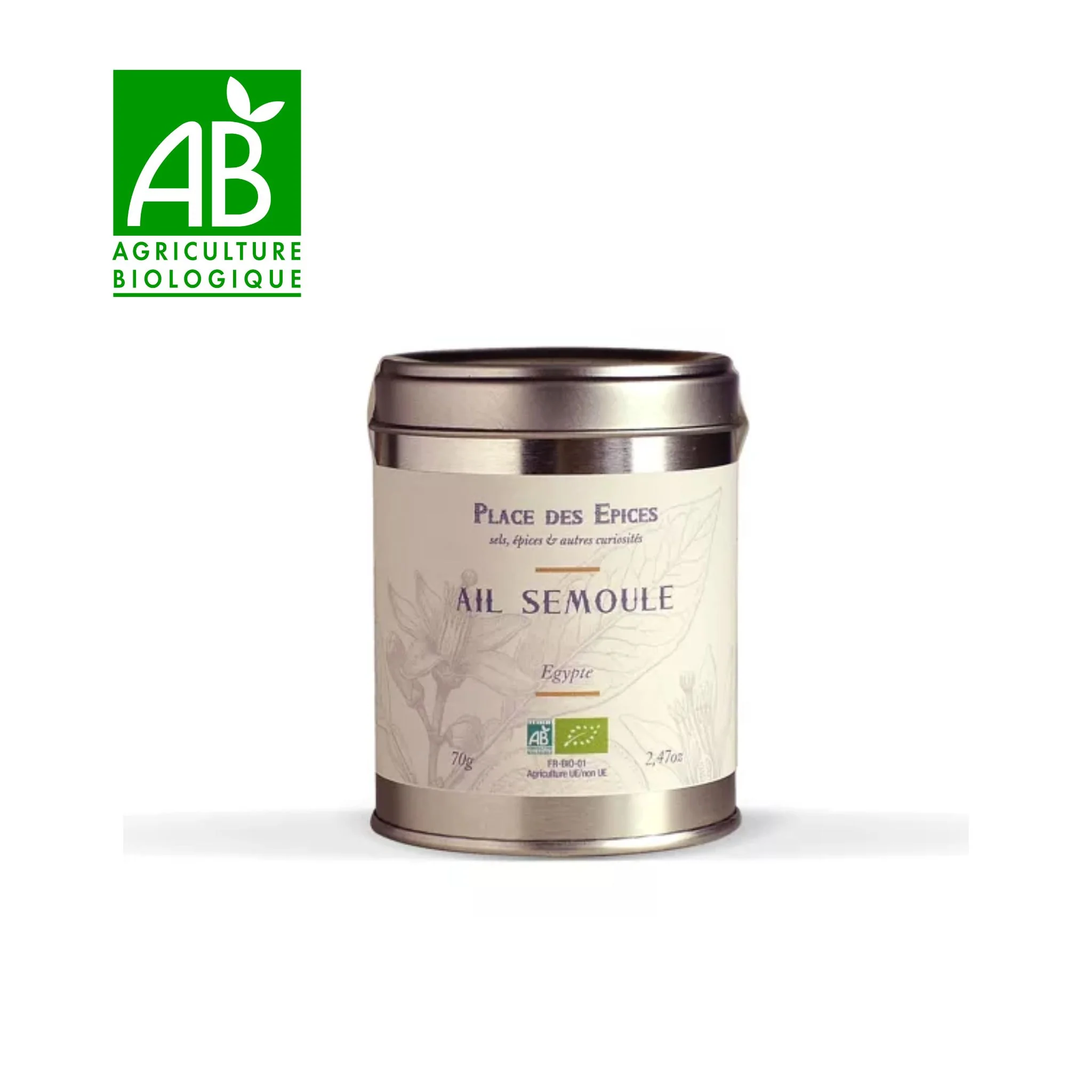 đ§ Ail Semoule BIO â 1 Pot â 70âŻg - Image 2