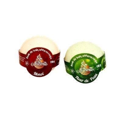 Bombe de bain effervescente moussante