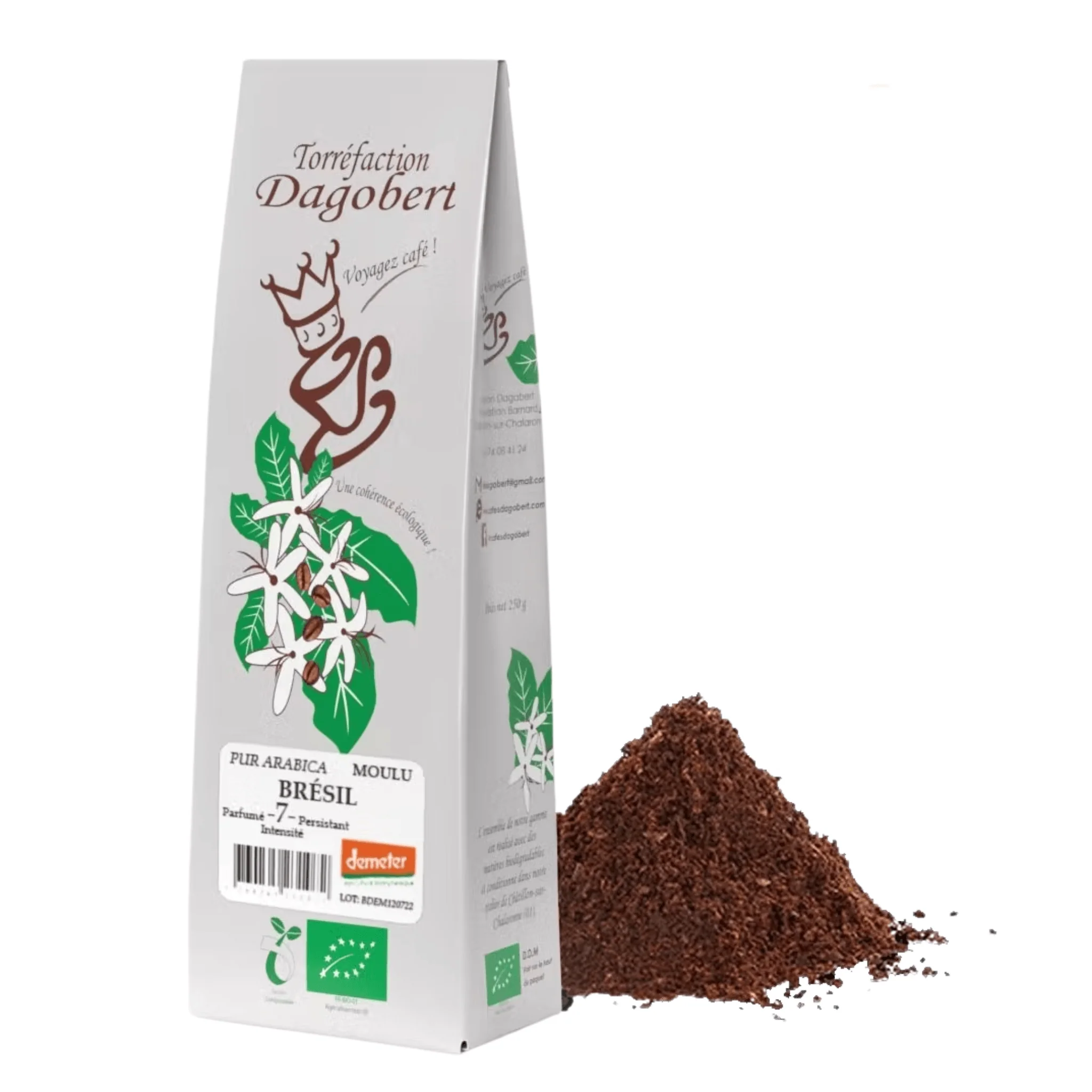 🌍 Mélange Globe Trotteur Moulu 250g – Café Bio & Équitable 100 % Arabica - Image 3