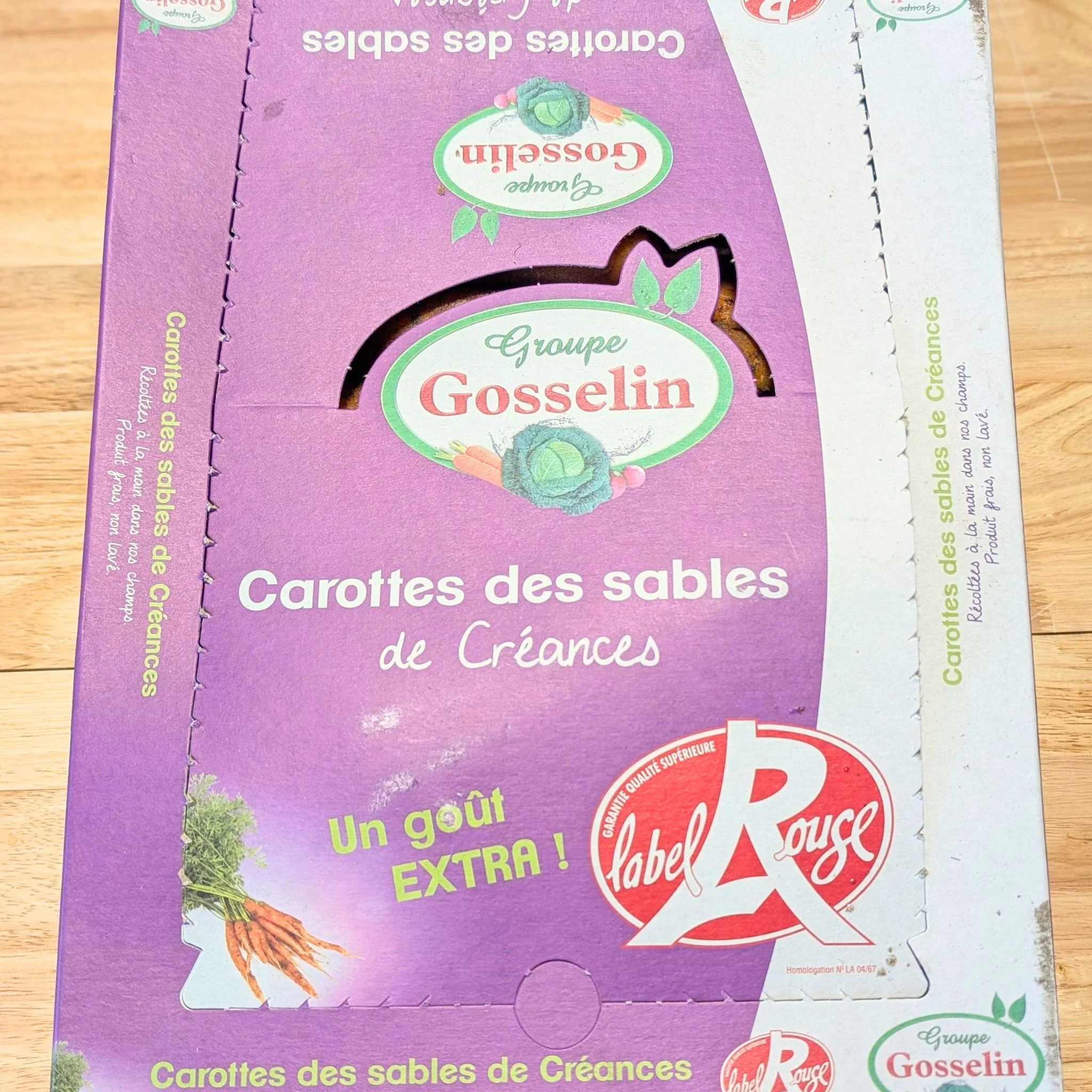 đ„ Carottes des Sables de CrĂ©ances - Label Rouge (Non LavĂ©es) - Image 2