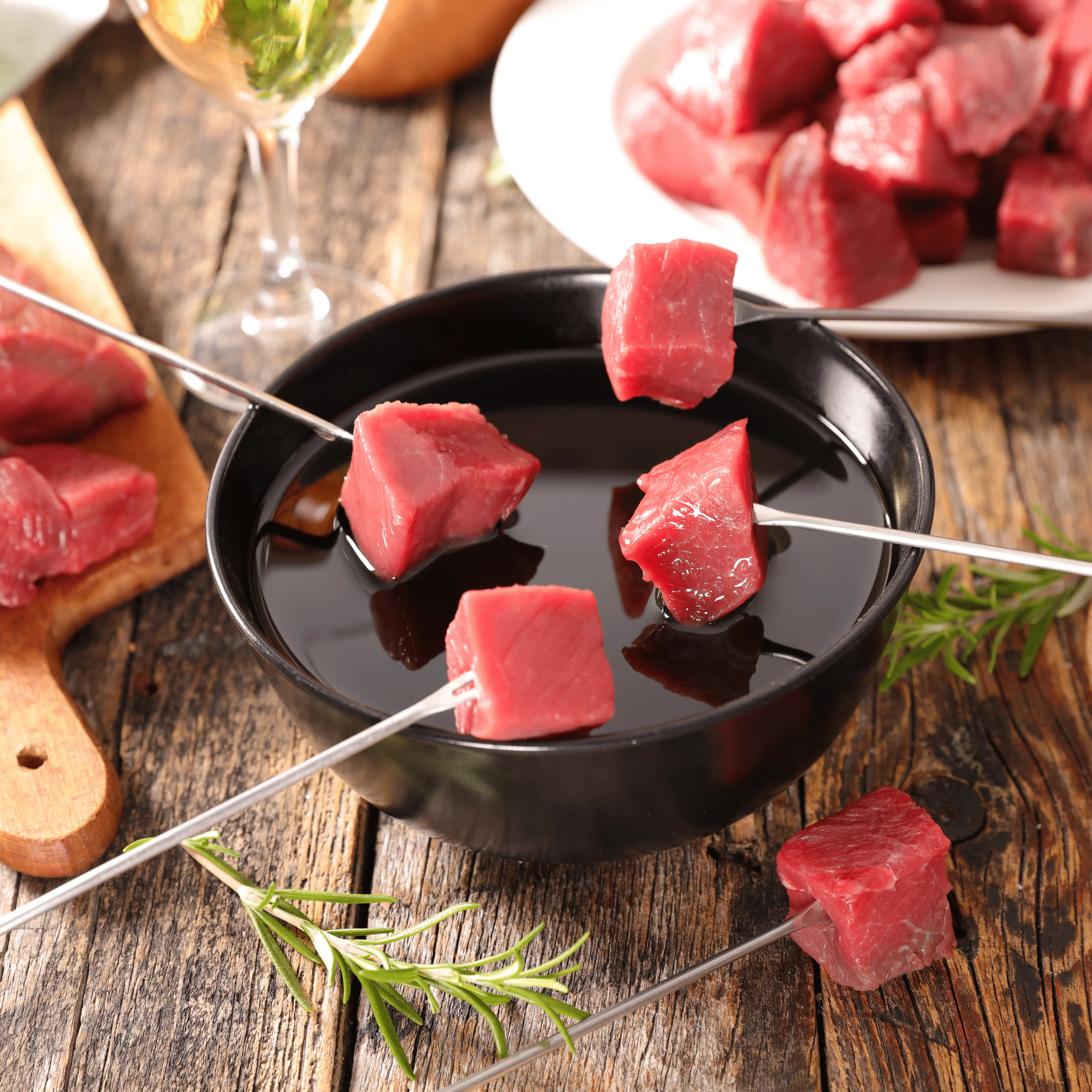 🔥 Carré à Fondue de Bœuf – 500g