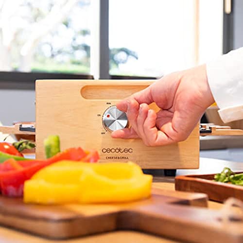 Cecotec Raclette en Bois Cheese&Grill 8200 Wood Black – 1200 W ⚡ - Image 12