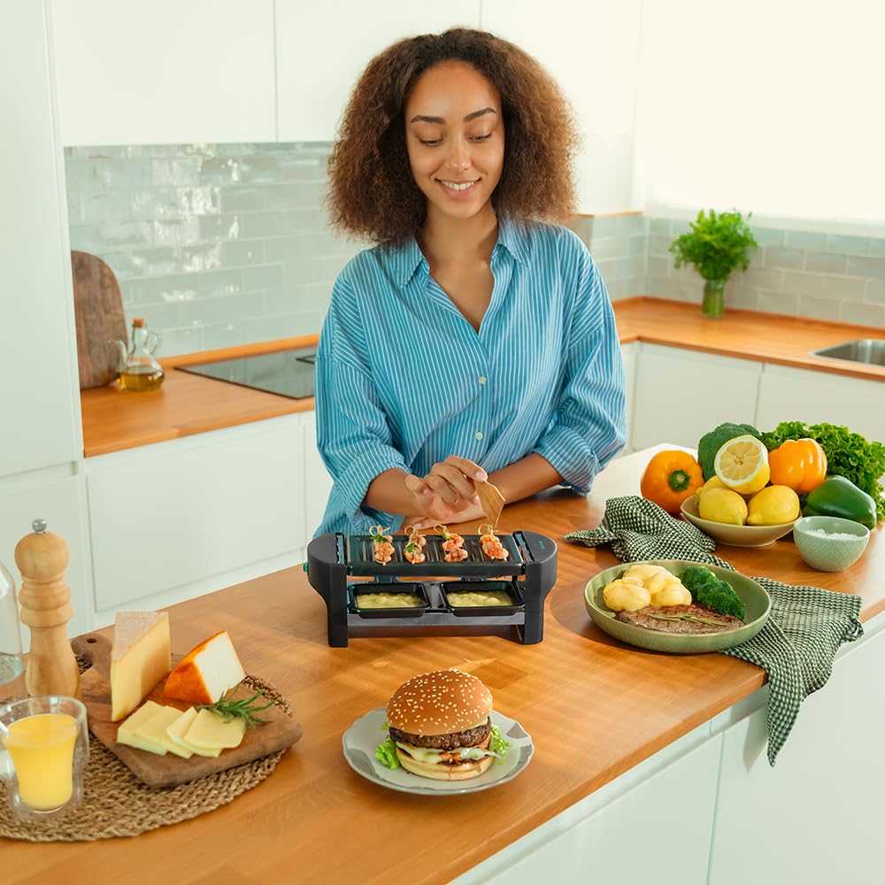 Cecotec Raclette en Bois Cheese&Grill 8200 Wood Black – 1200 W ⚡ - Image 24