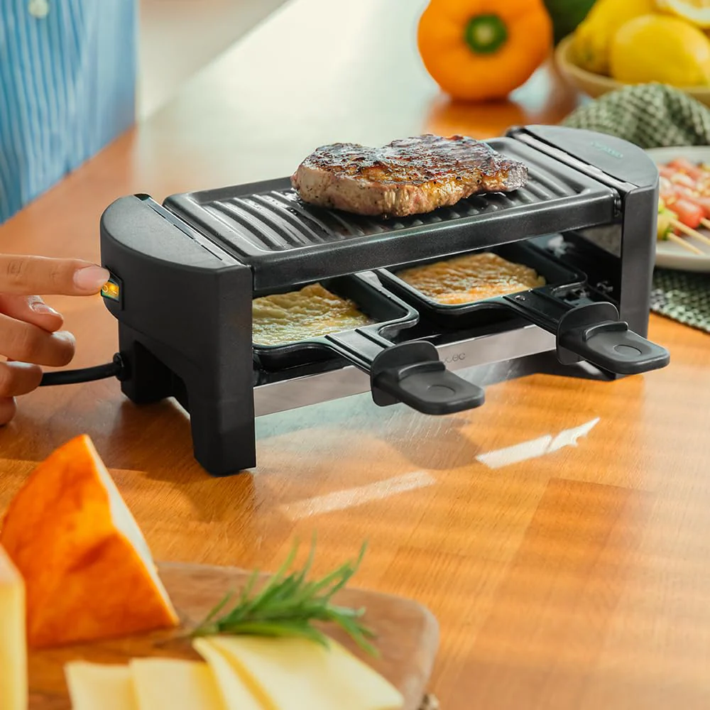 Cecotec Raclette en Bois Cheese&Grill 8200 Wood Black – 1200 W ⚡ - Image 29