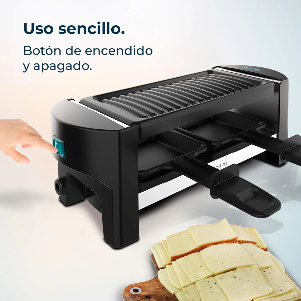 Cecotec Raclette en Bois Cheese&Grill 8200 Wood Black – 1200 W ⚡ - Image 30