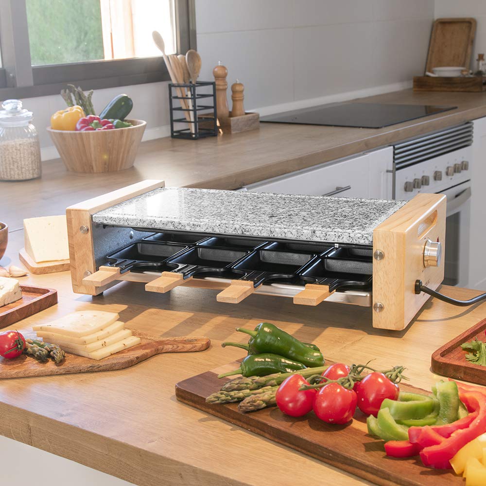 Cecotec Raclette en Bois Cheese&Grill 8200 Wood Black – 1200 W ⚡ - Image 32