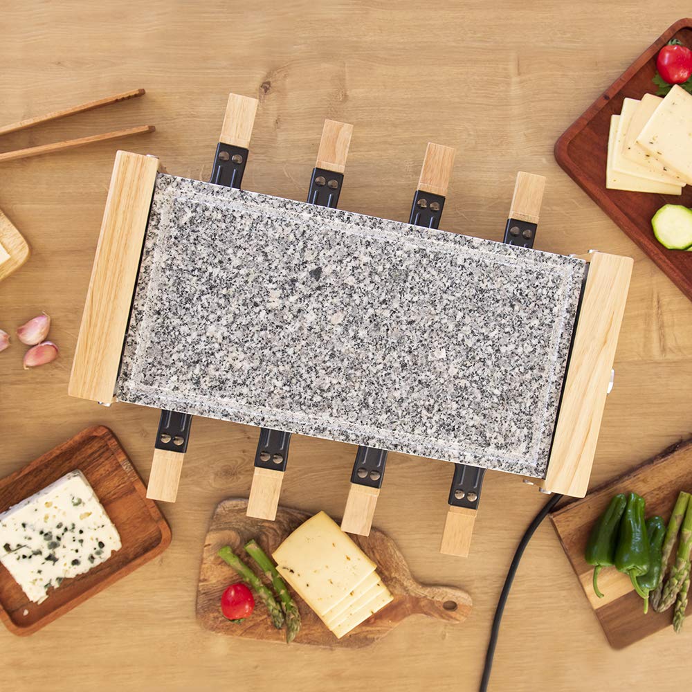Cecotec Raclette en Bois Cheese&Grill 8200 Wood Black – 1200 W ⚡ - Image 33