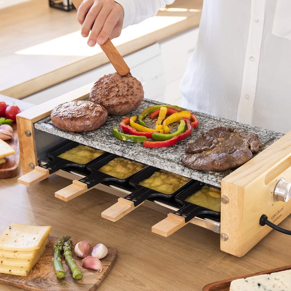 Cecotec Raclette en Bois Cheese&Grill 8200 Wood Black – 1200 W ⚡ - Image 34