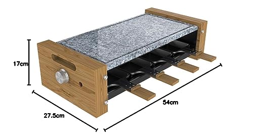 Cecotec Raclette en Bois Cheese&Grill 8200 Wood Black – 1200 W ⚡ - Image 37