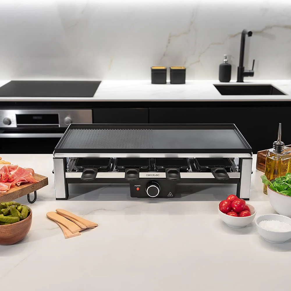 Cecotec Raclette en Bois Cheese&Grill 8200 Wood Black – 1200 W ⚡ - Image 38