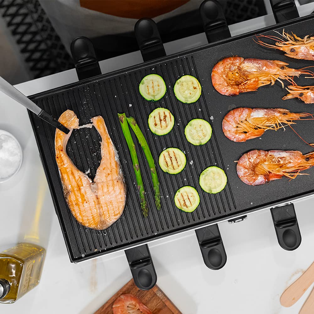 Cecotec Raclette en Bois Cheese&Grill 8200 Wood Black – 1200 W ⚡ - Image 39