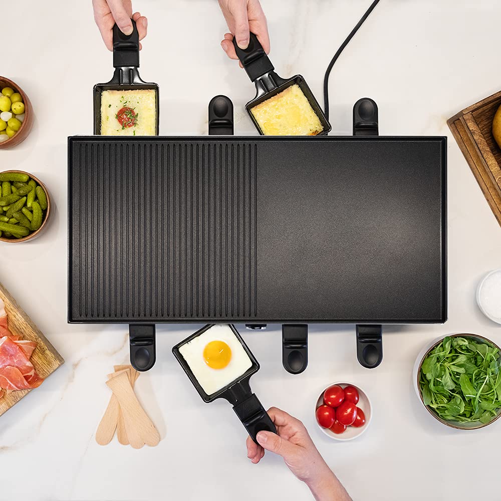 Cecotec Raclette en Bois Cheese&Grill 8200 Wood Black – 1200 W ⚡ - Image 42