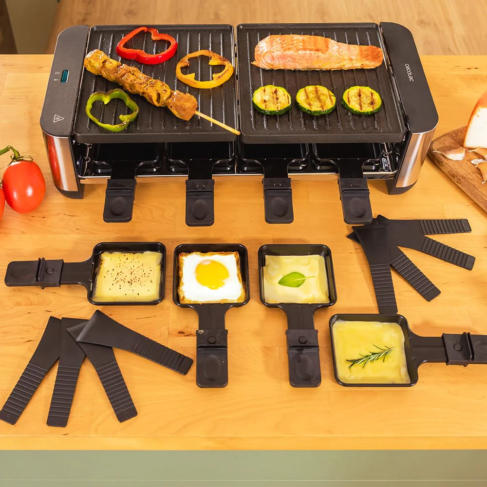 Cecotec Raclette en Bois Cheese&Grill 8200 Wood Black – 1200 W ⚡ - Image 47