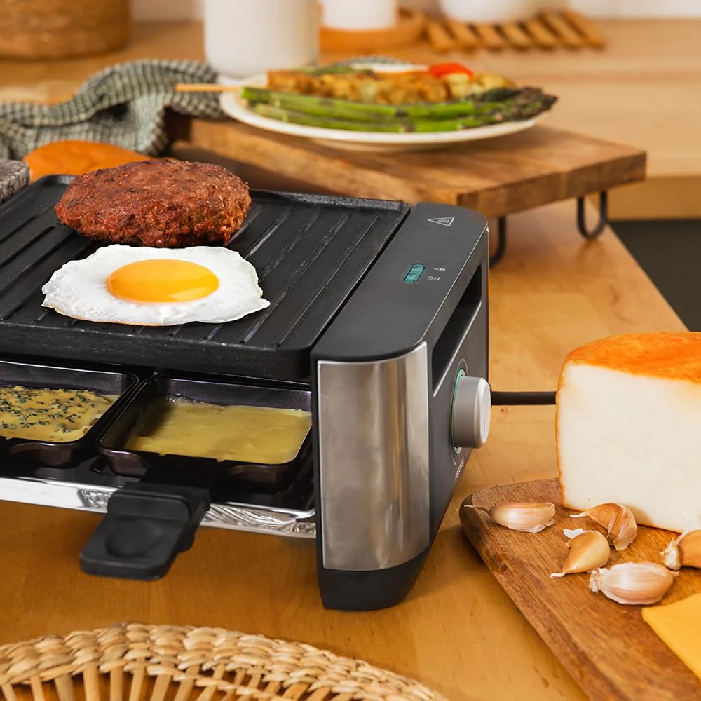 Cecotec Raclette en Bois Cheese&Grill 8200 Wood Black – 1200 W ⚡ - Image 49