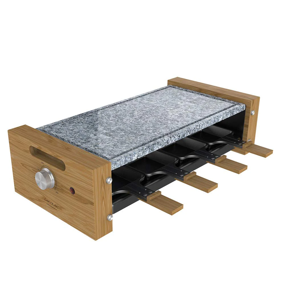 Cecotec Raclette en Bois Cheese&Grill 8200 Wood Black – 1200 W ⚡ - Image 5