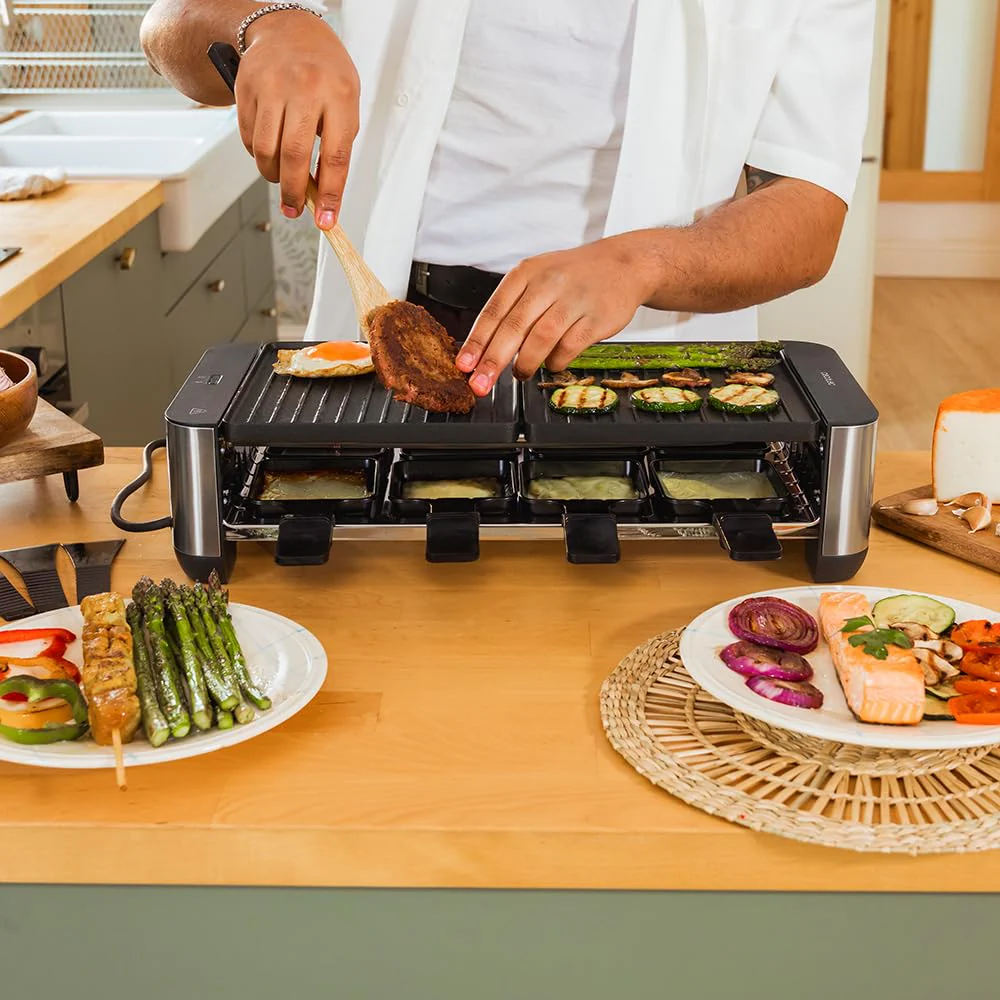 Cecotec Raclette en Bois Cheese&Grill 8200 Wood Black – 1200 W ⚡ - Image 50