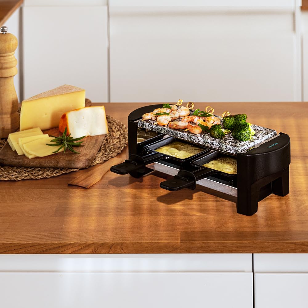 Cecotec Raclette en Bois Cheese&Grill 8200 Wood Black – 1200 W ⚡ - Image 53