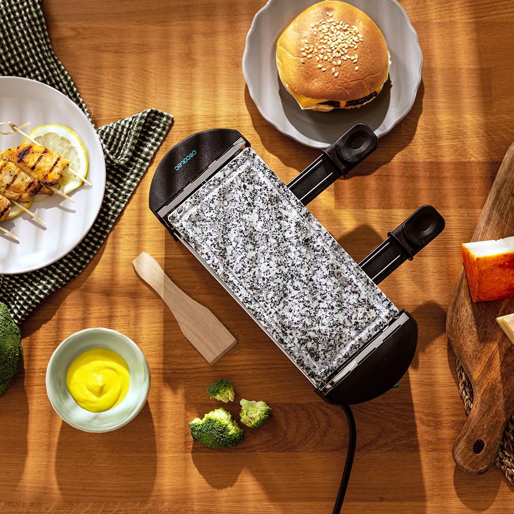 Cecotec Raclette en Bois Cheese&Grill 8200 Wood Black – 1200 W ⚡ - Image 55