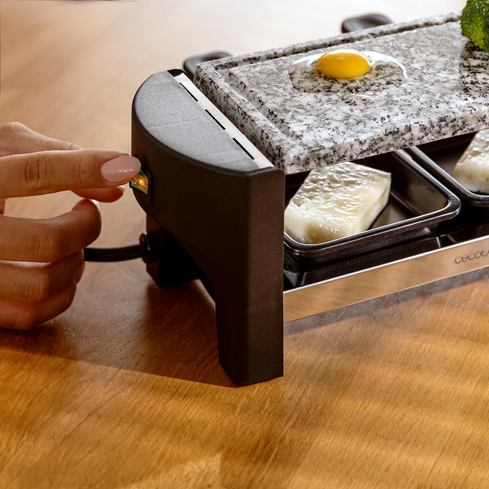 Cecotec Raclette en Bois Cheese&Grill 8200 Wood Black – 1200 W ⚡ - Image 58
