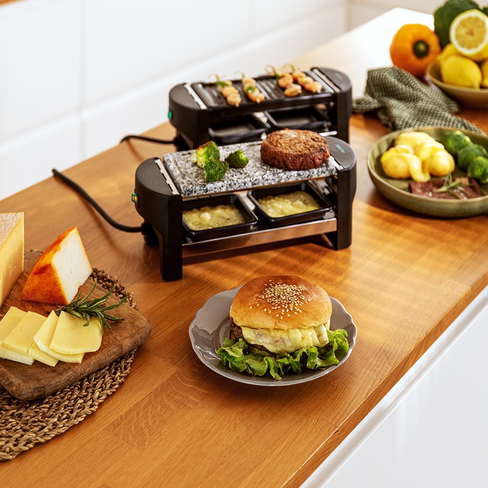 Cecotec Raclette en Bois Cheese&Grill 8200 Wood Black – 1200 W ⚡ - Image 59