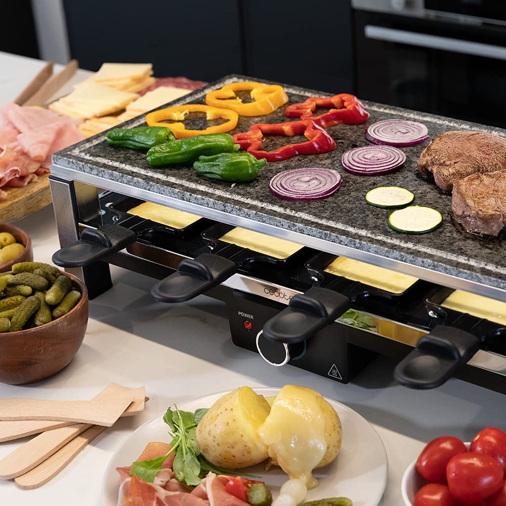 Cecotec Raclette en Bois Cheese&Grill 8200 Wood Black – 1200 W ⚡ - Image 62