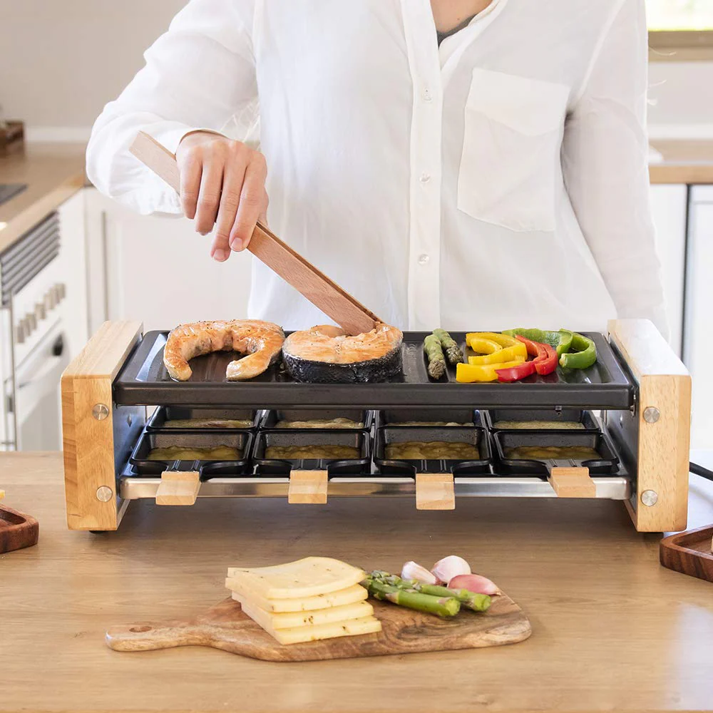 Cecotec Raclette en Bois Cheese&Grill 8200 Wood Black – 1200 W ⚡ - Image 66