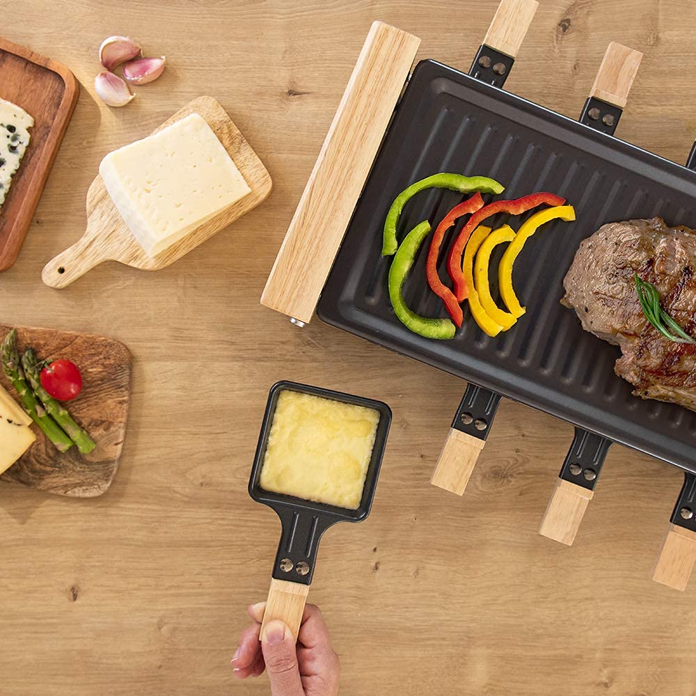Cecotec Raclette en Bois Cheese&Grill 8200 Wood Black – 1200 W ⚡ - Image 67