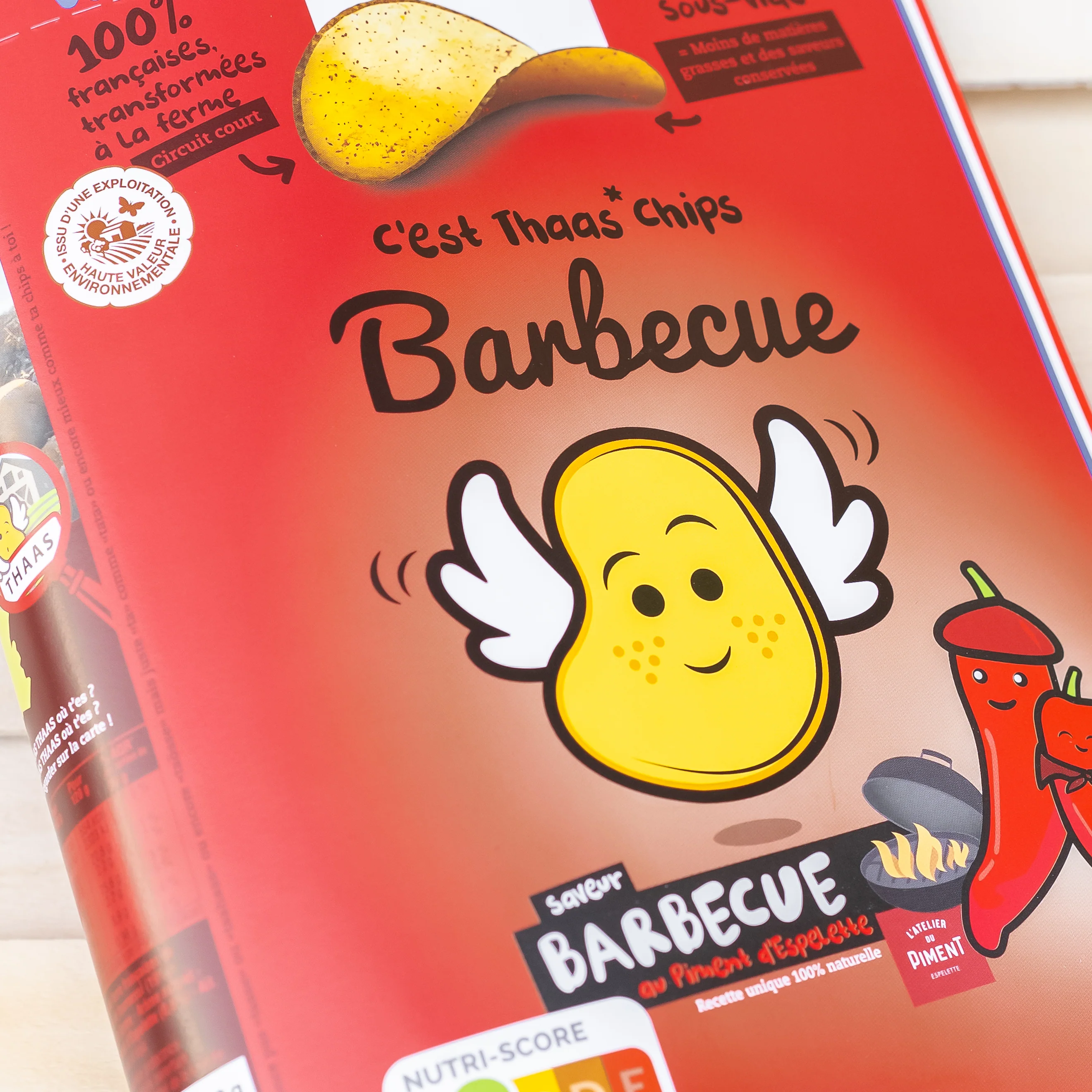 Chips BBQ "au piment d'Espelette" - 120g - Image 2