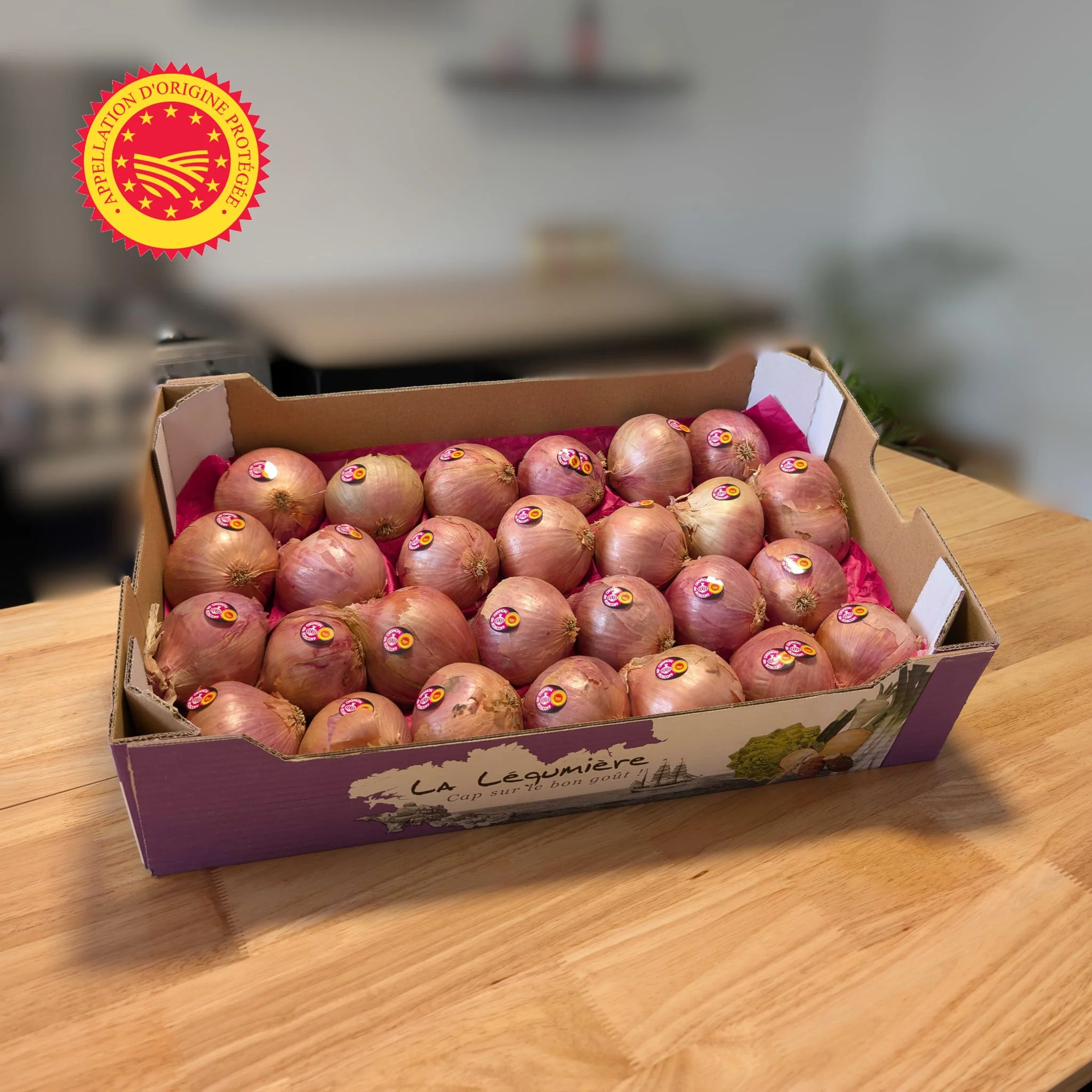 đ§
Colis dâOignons de Roscoff AOP â 5 kg