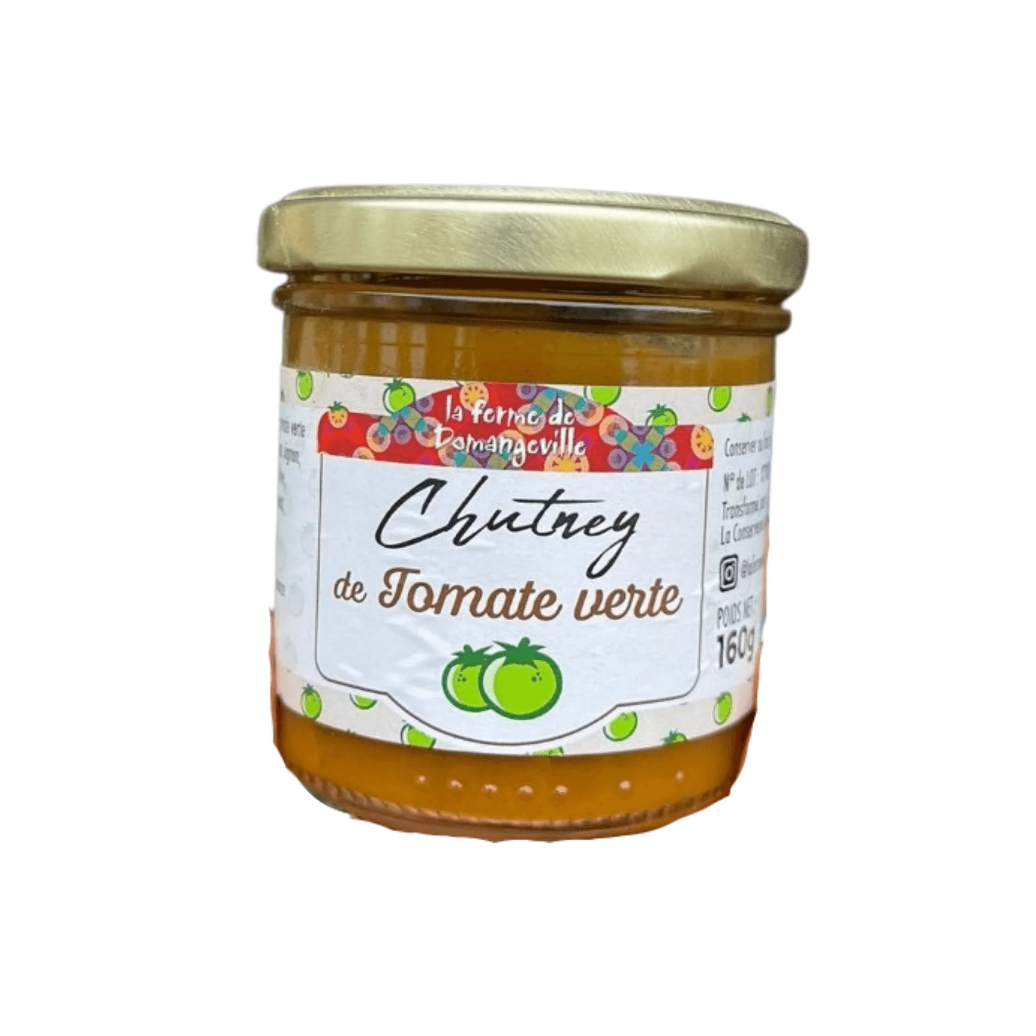 Chutney de tomate verte - 160g
