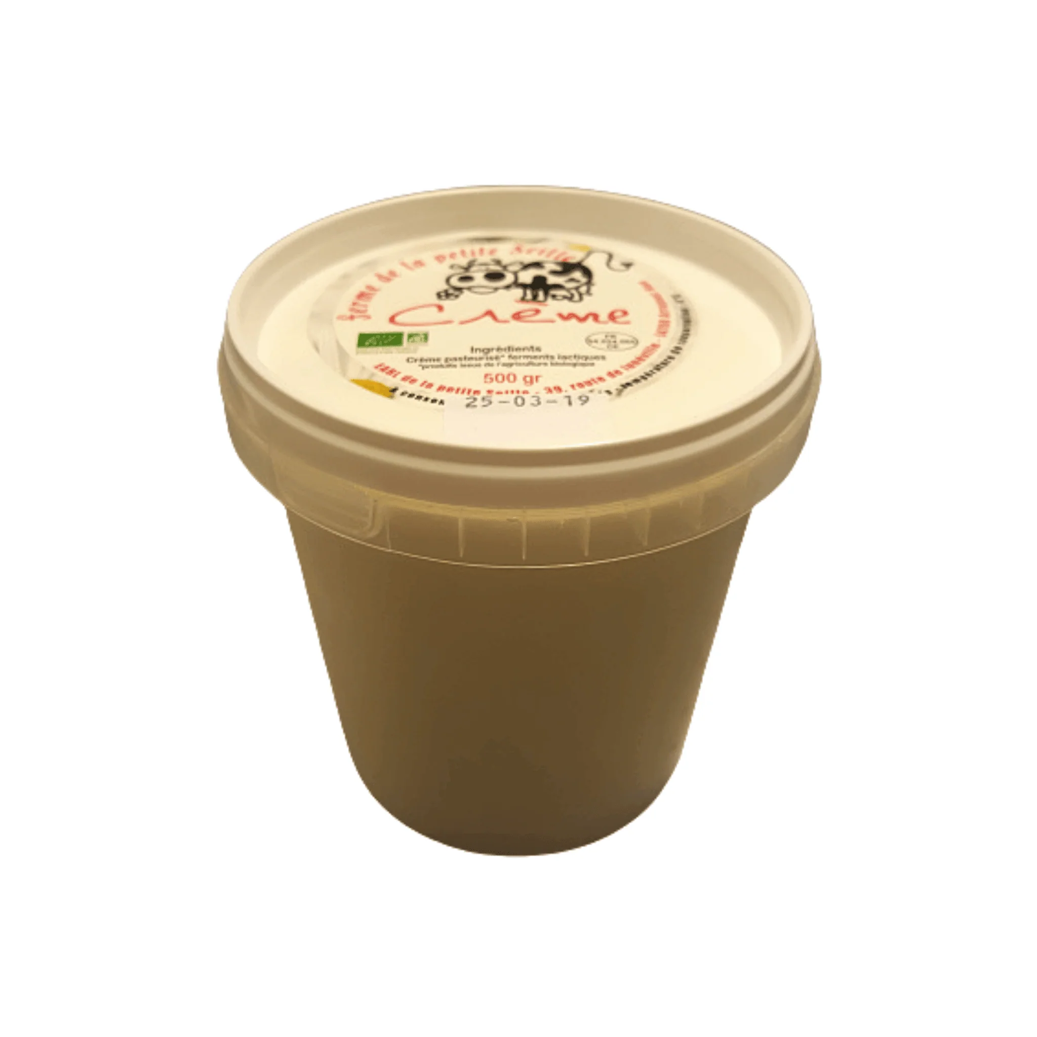 🍽️ Crème Fraîche Épaisse BIO – 500g