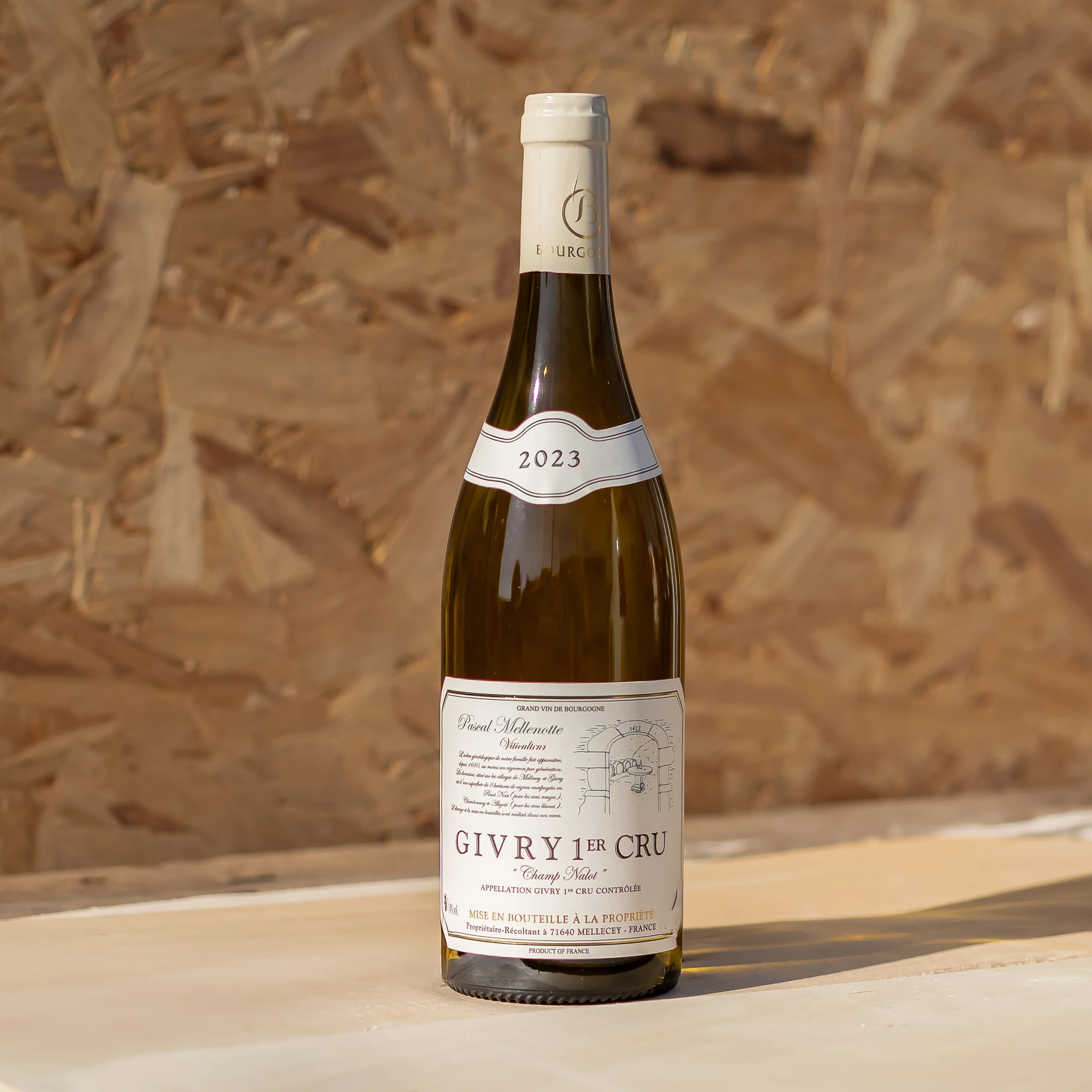 đ Givry 1er Cru Blanc "Champ Nalot" 2023 â Domaine Pascal Mellenotte - 75cl - Image 2