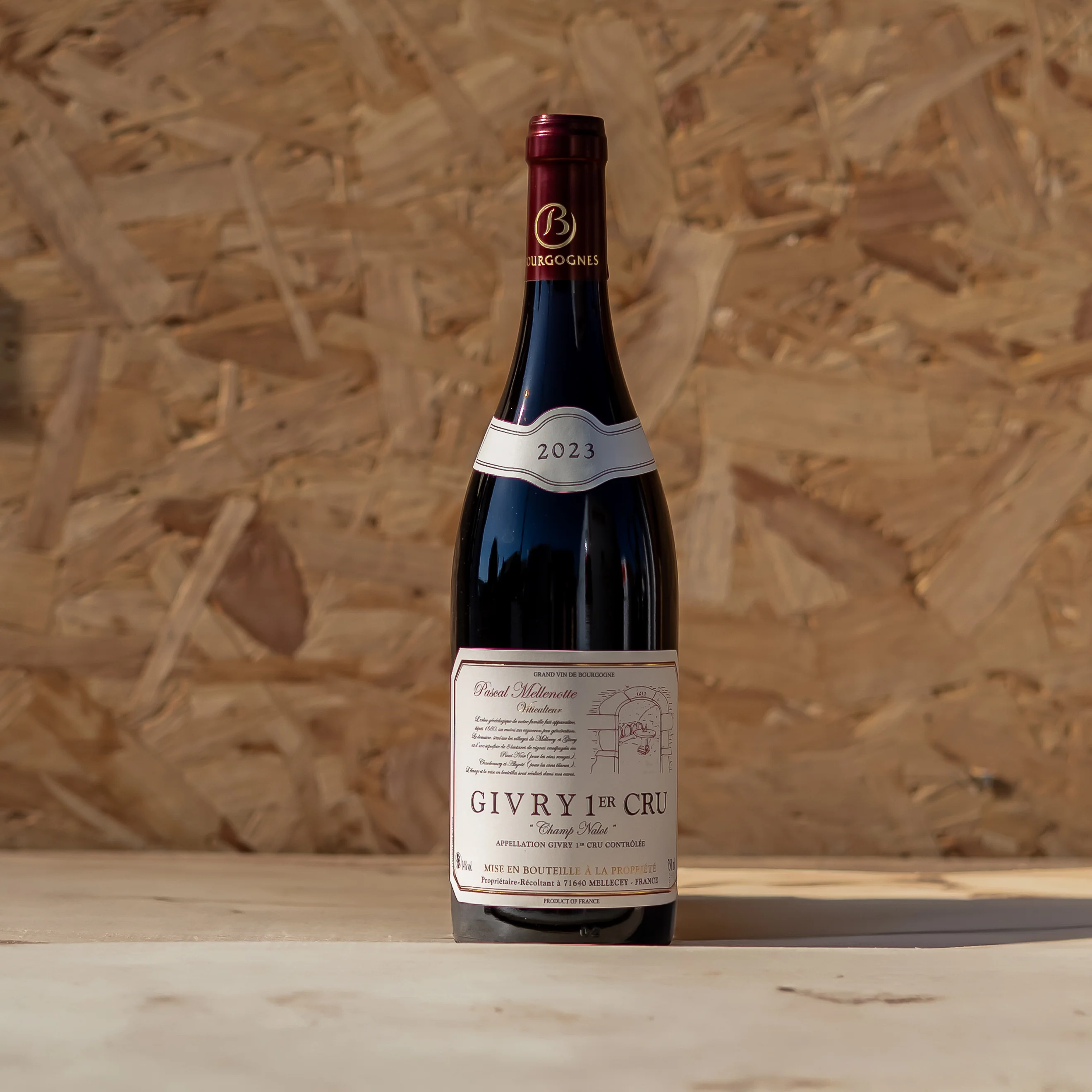 đ· Givry 1er Cru Rouge "Champ Nalot" 2023 â Domaine Pascal Mellenotte - 75cl