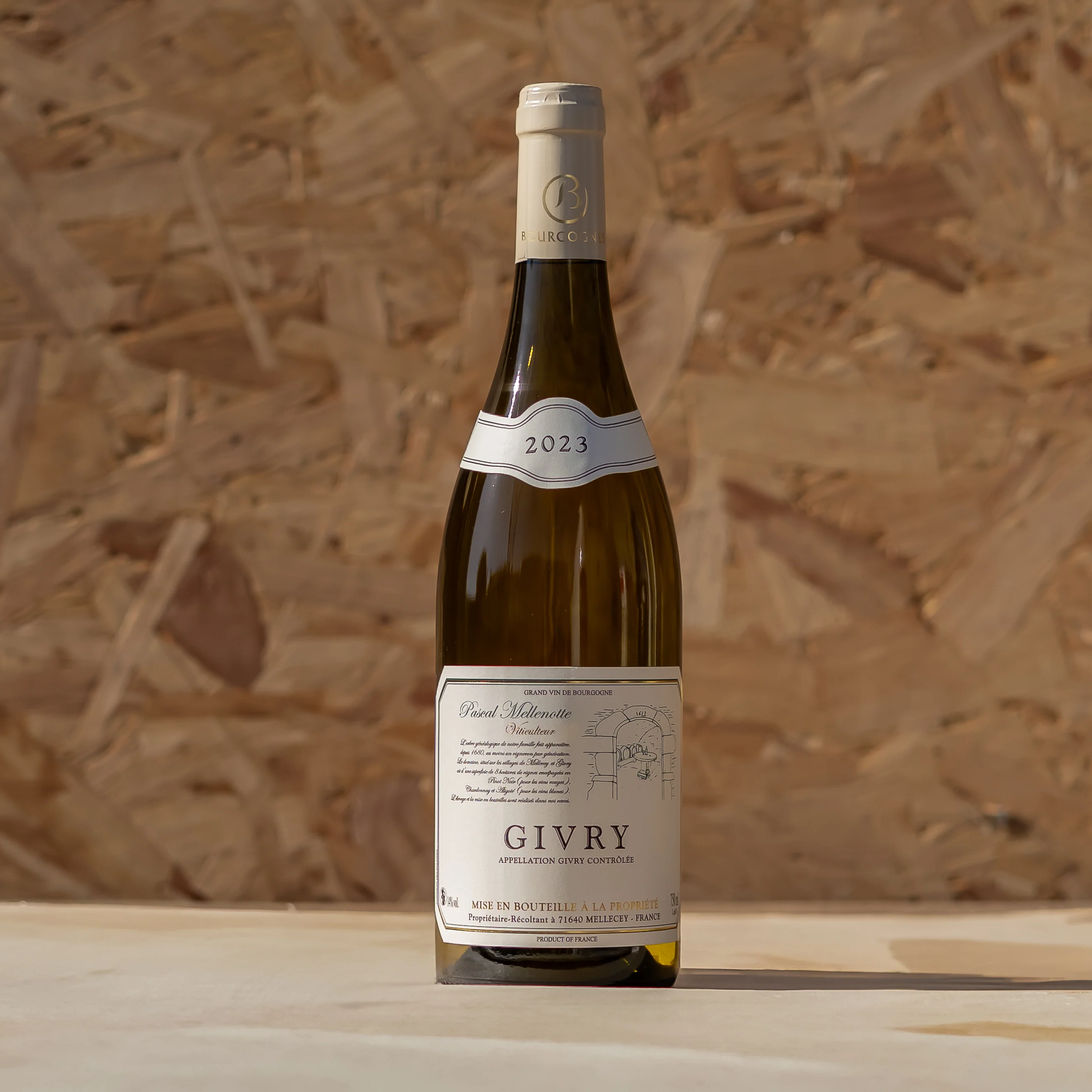 đ Givry Blanc 2023 â Domaine Pascal Mellenotte - 75cl