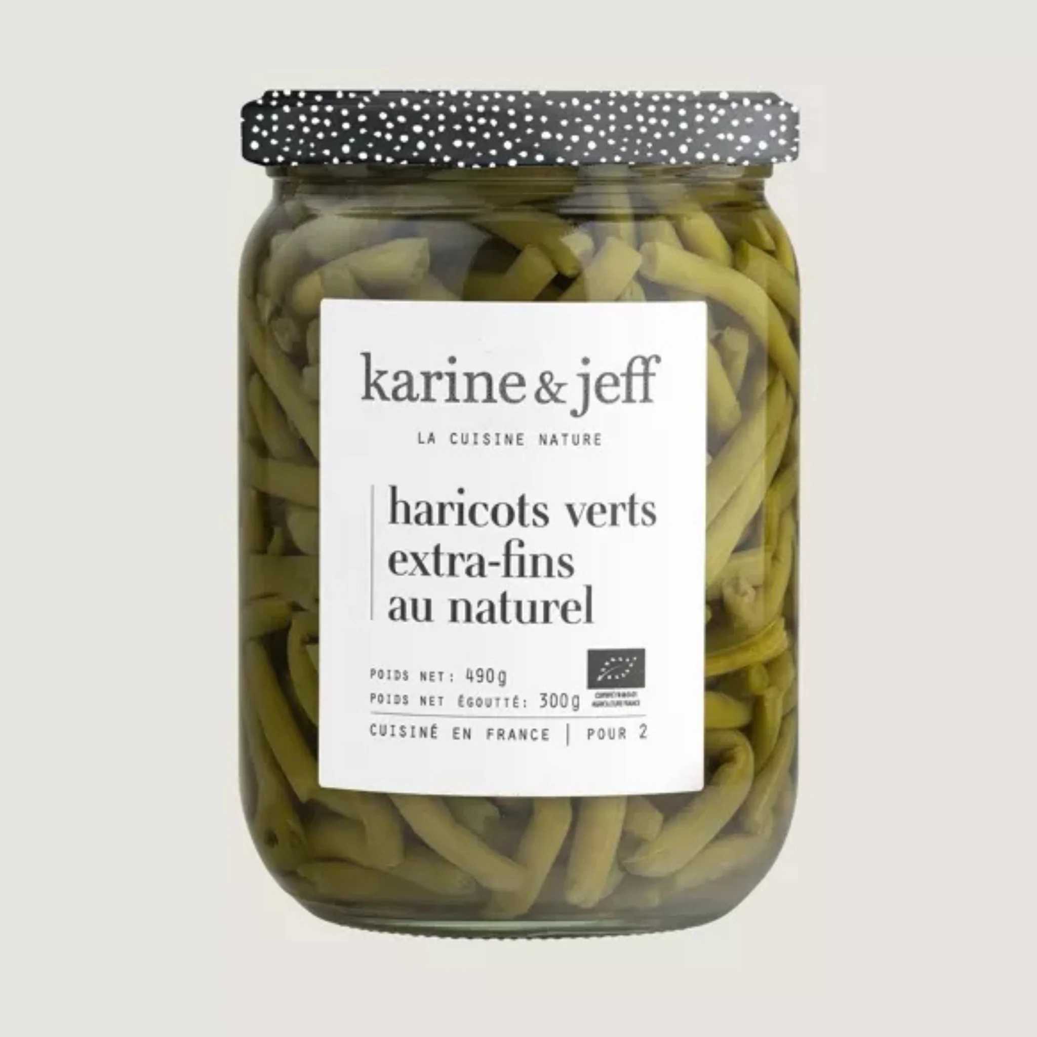Haricots verts extra-fins au naturel - BIO - Image 3